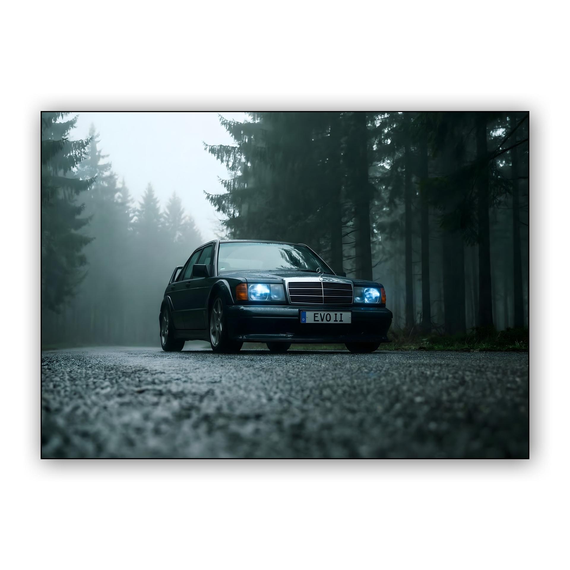Mercedes 190E Evolution II: Shadow in the Mist