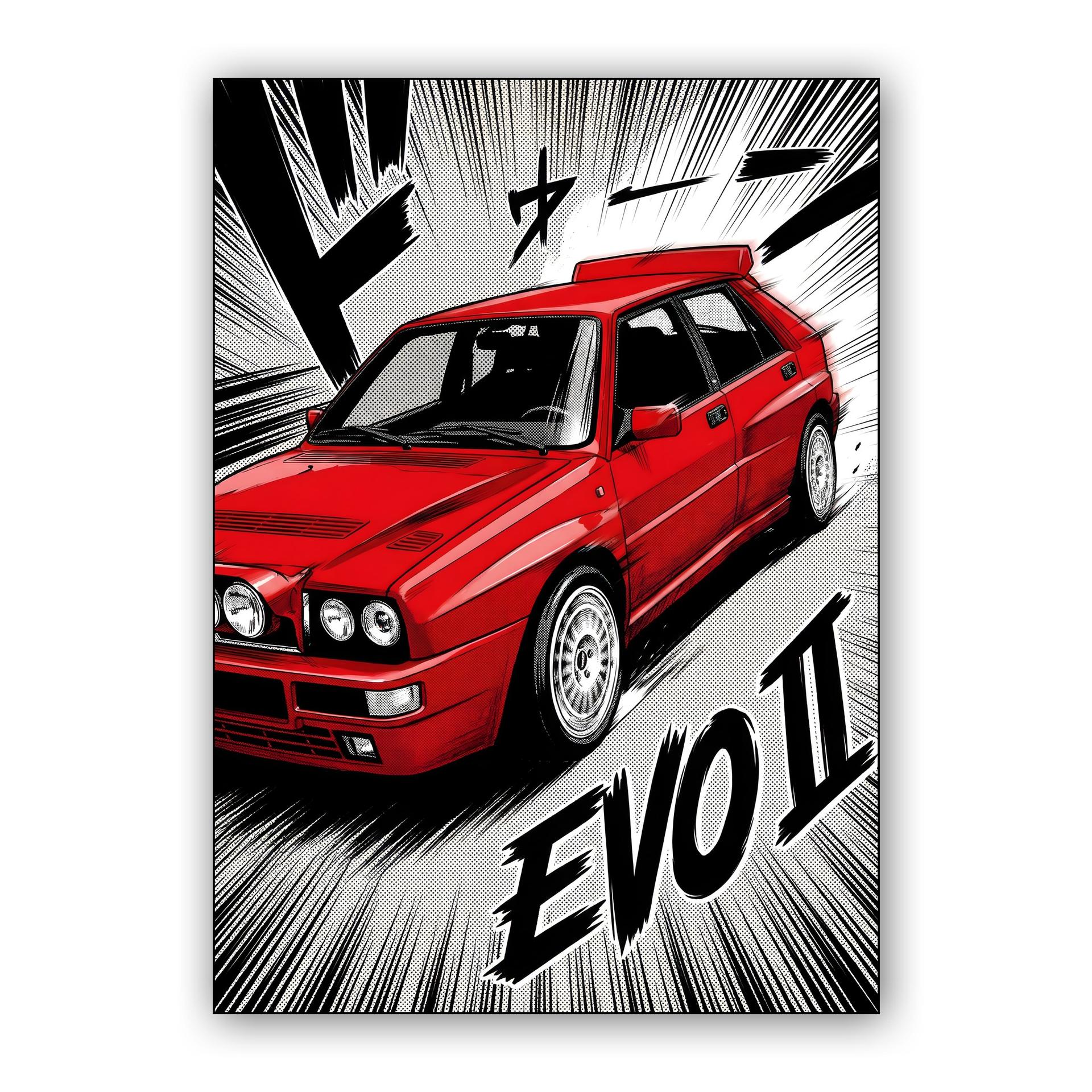 Lancia Delta Integrale: Manga Evo II Edition