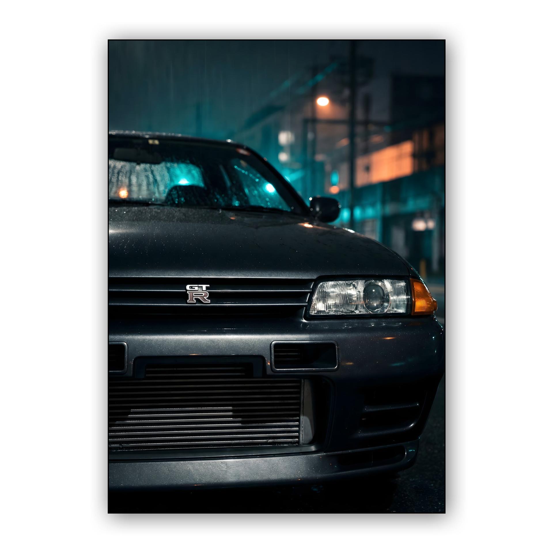 Nissan Skyline GT-R R32: Nocturnal Rain