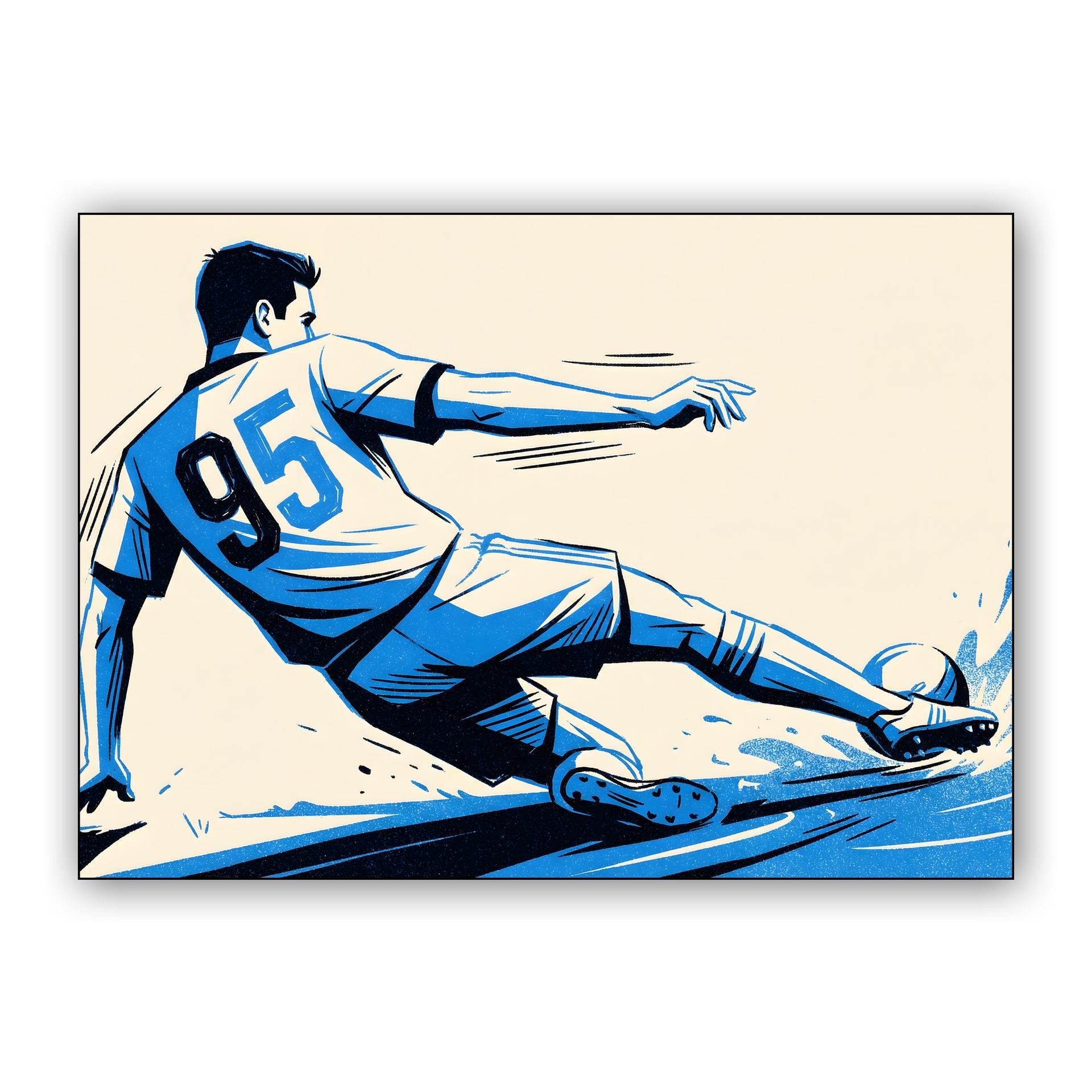 Alessandro Bastoni - Number 95 Motion Art