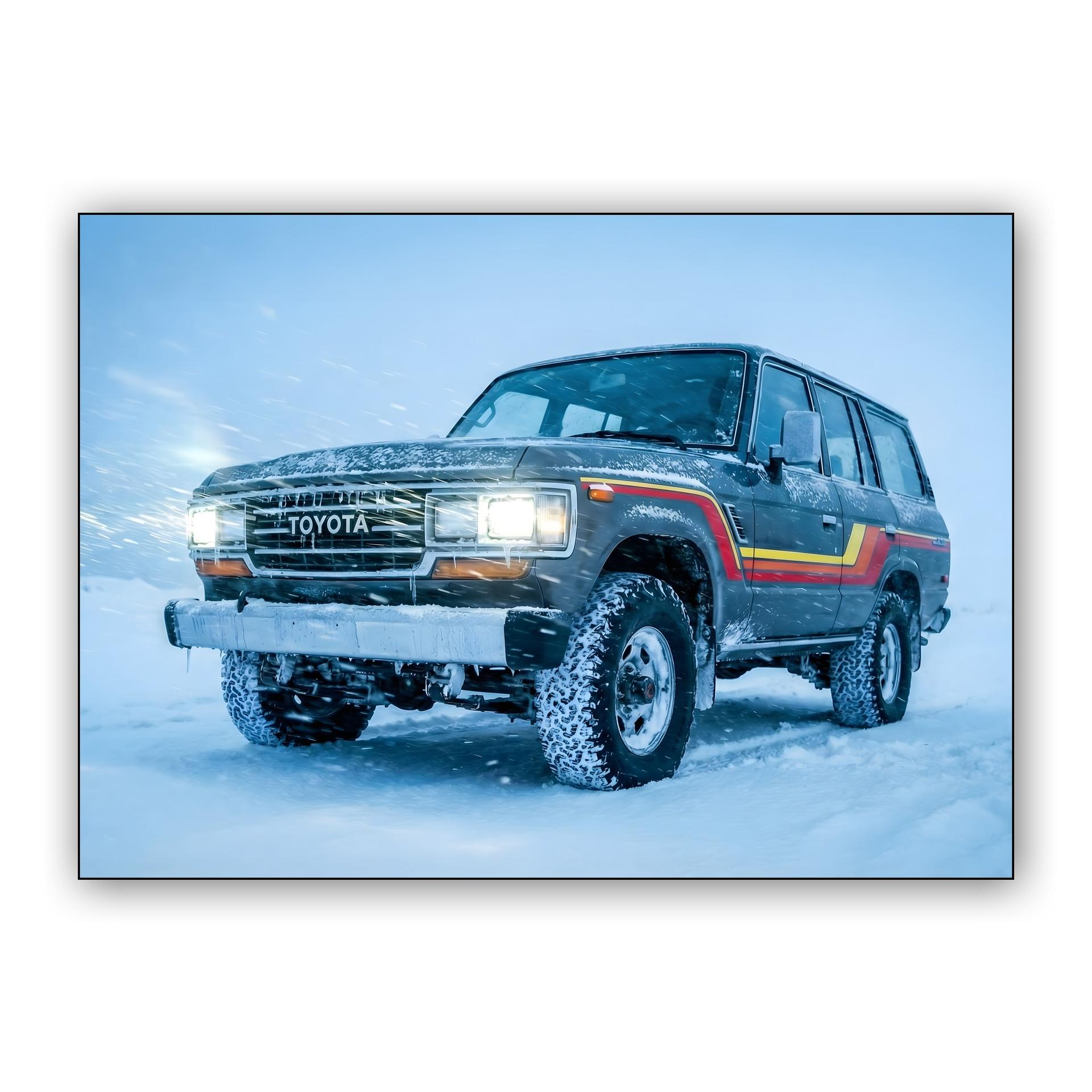 Toyota Land Cruiser 60 Series: Winter Blizzard Expedition