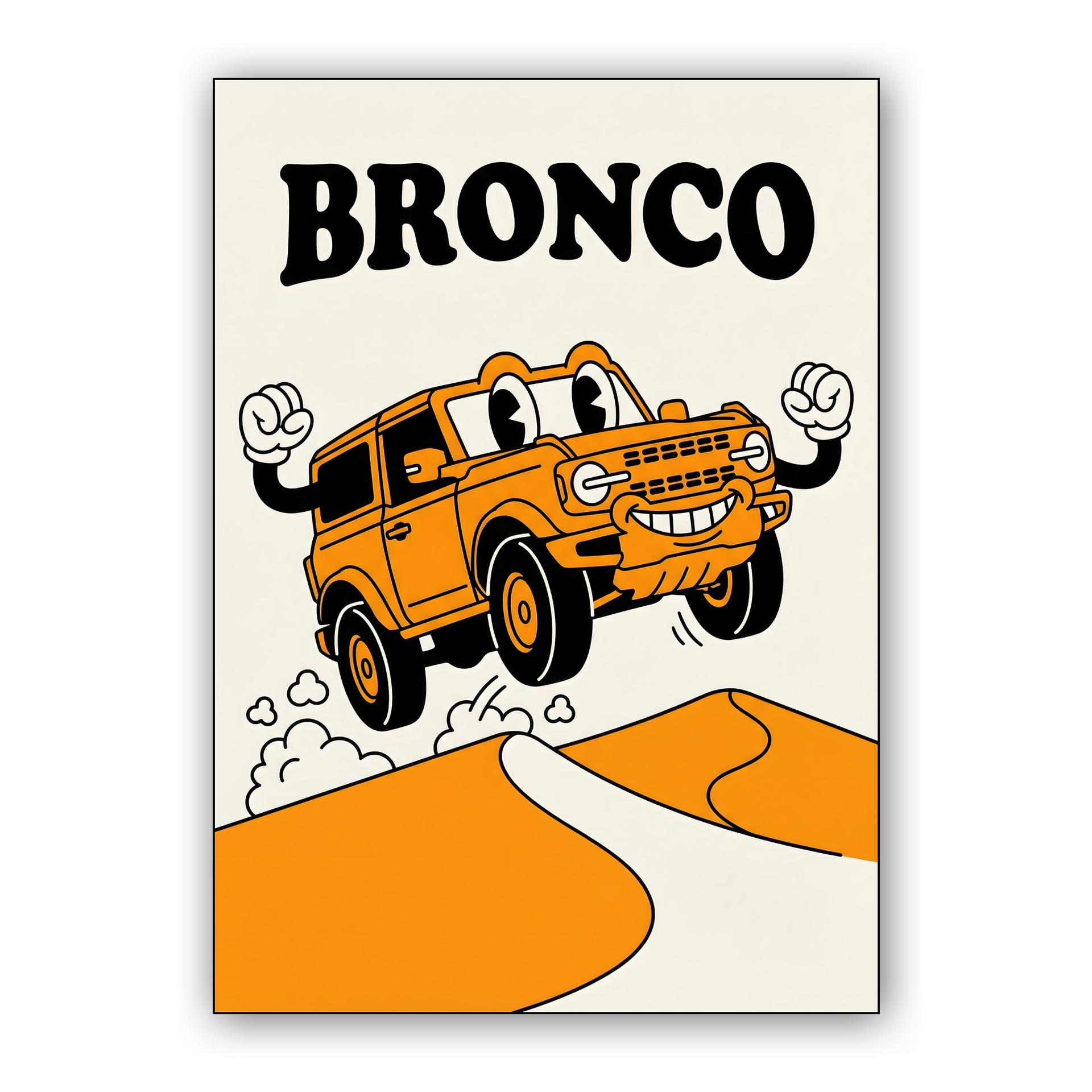 Ford Bronco: Rubber Hose Desert Jump