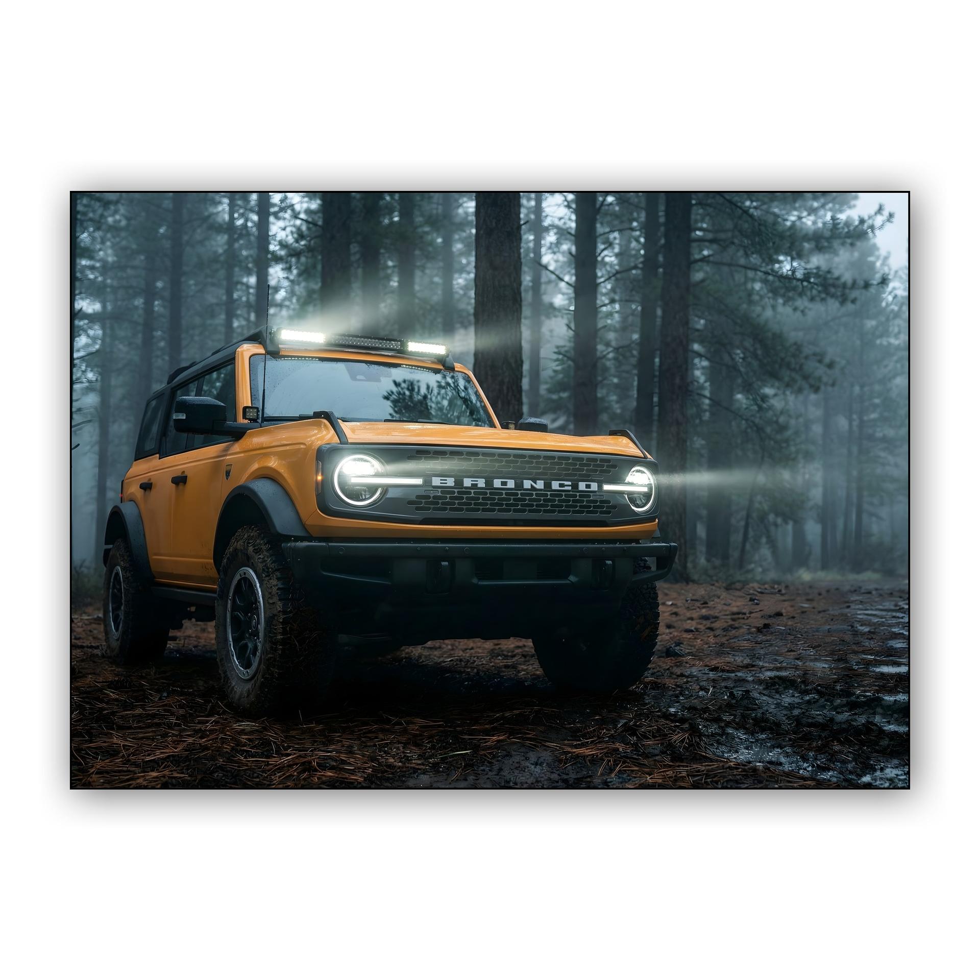 Ford Bronco: Misty Forest Expedition
