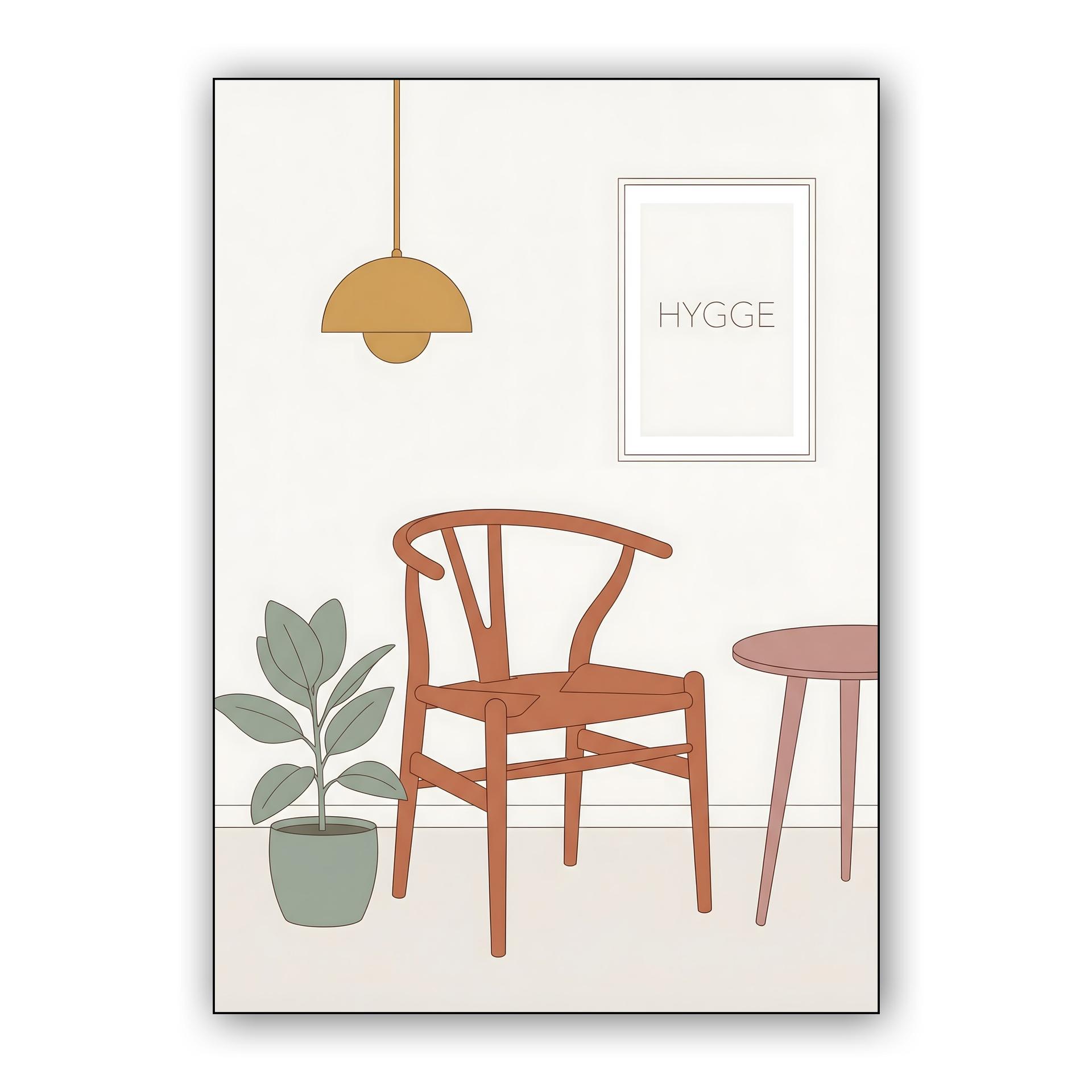 Hygge Moments: Minimalist Scandi Scene