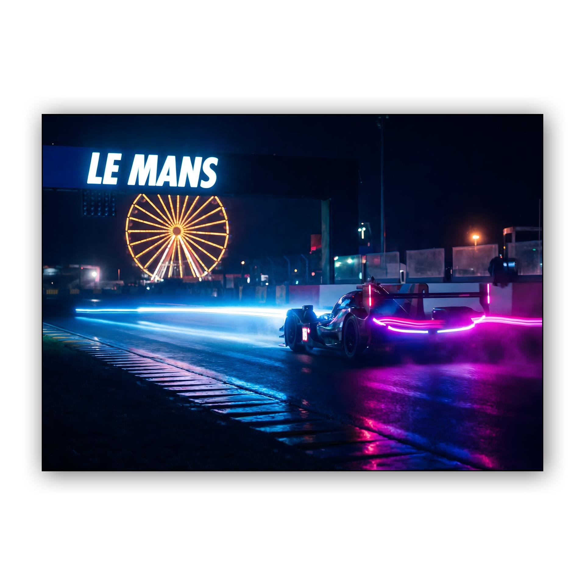 Neon Night at Le Mans: Porsche 963
