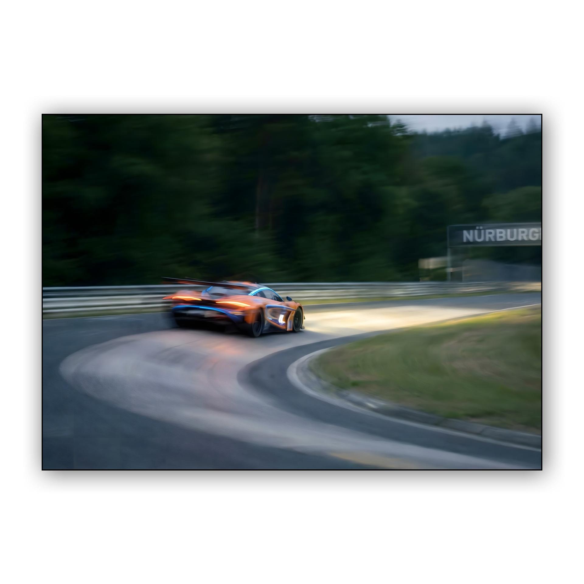 Twilight Velocity: McLaren 720S GT3 at the Nürburgring