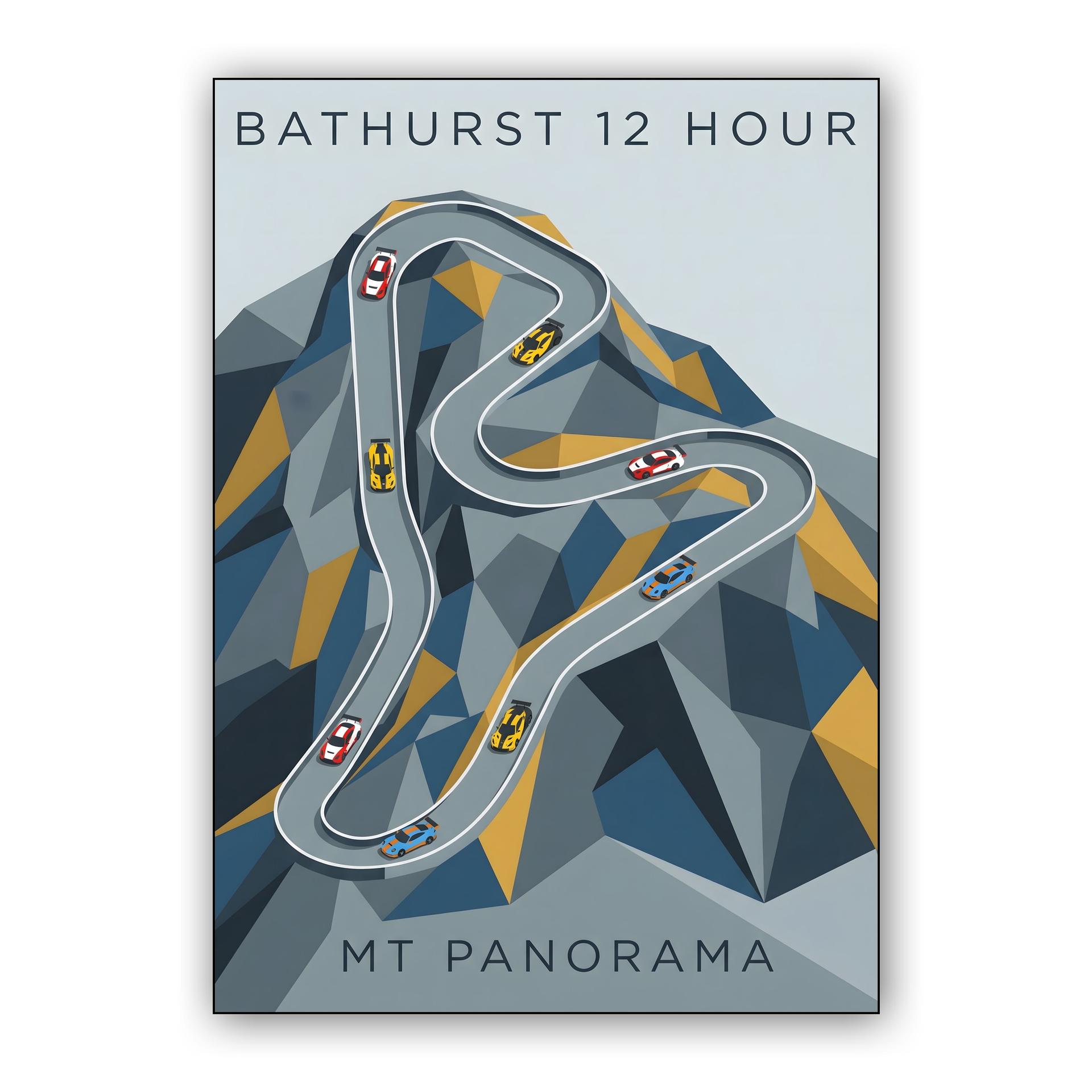 Bathurst 12h: Mount Panorama Geometric Elevation