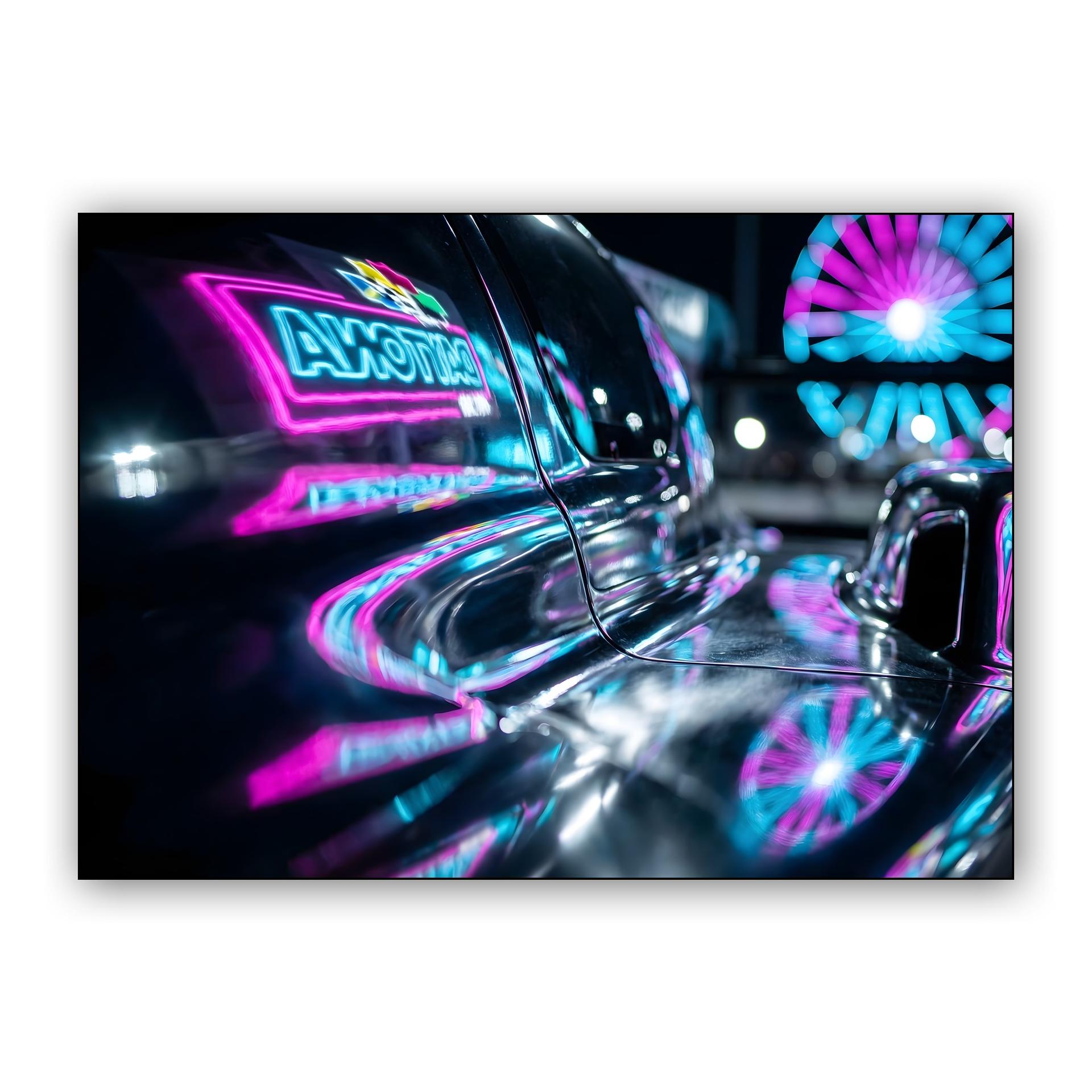 Daytona Neon Reflections