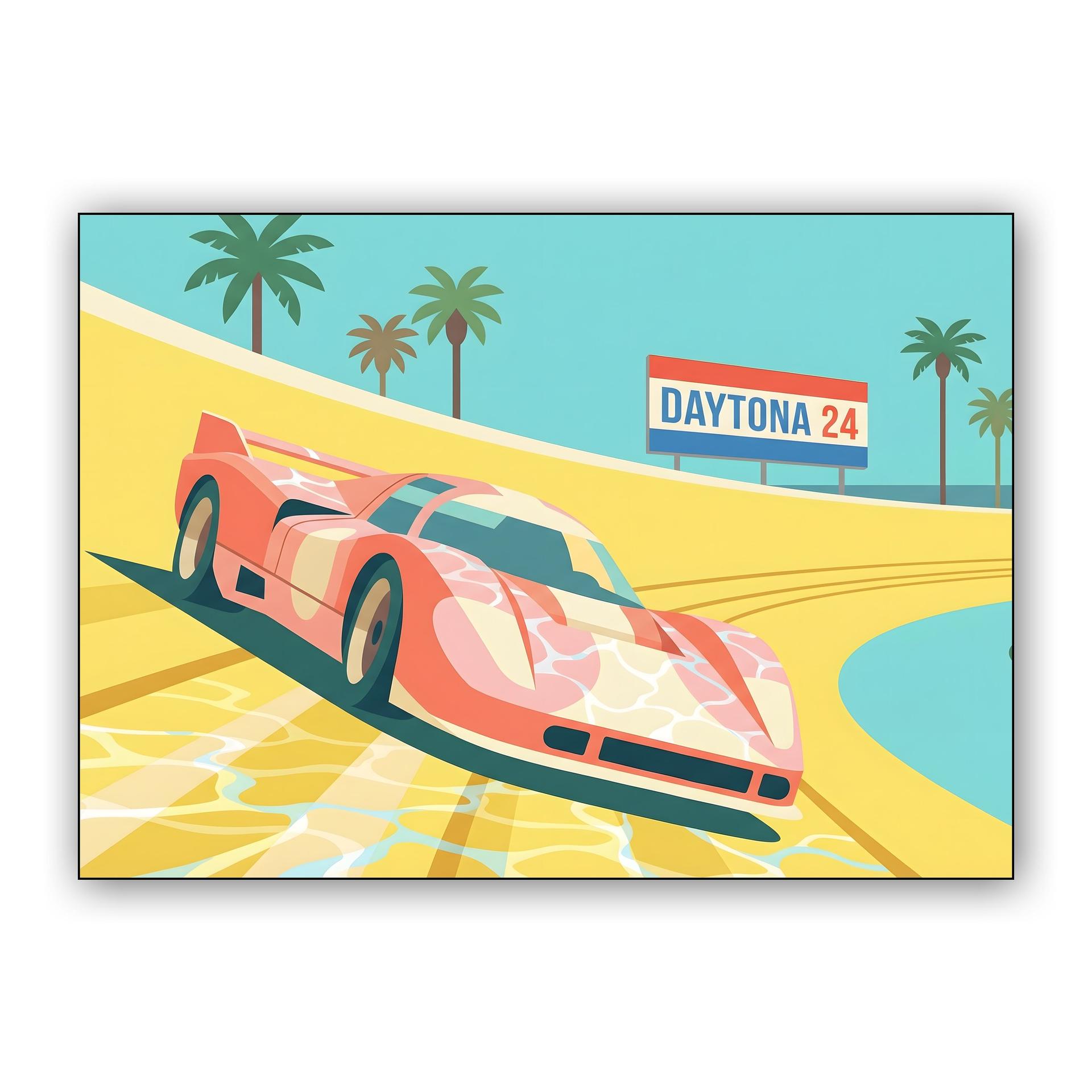 Daytona 24: Sun-Drenched Prototype at the High Banks
