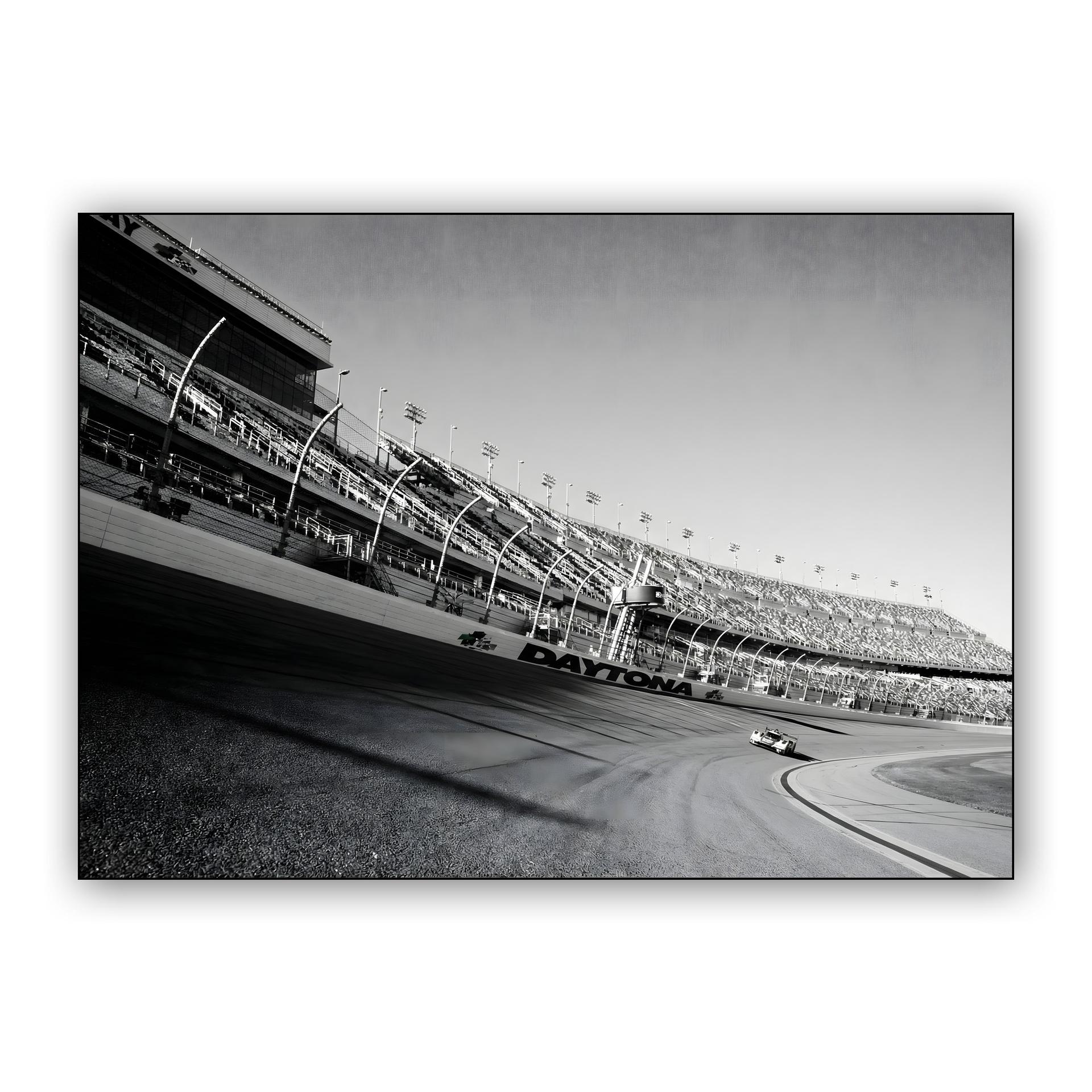 Monochrome Majesty: The High Banks of Daytona