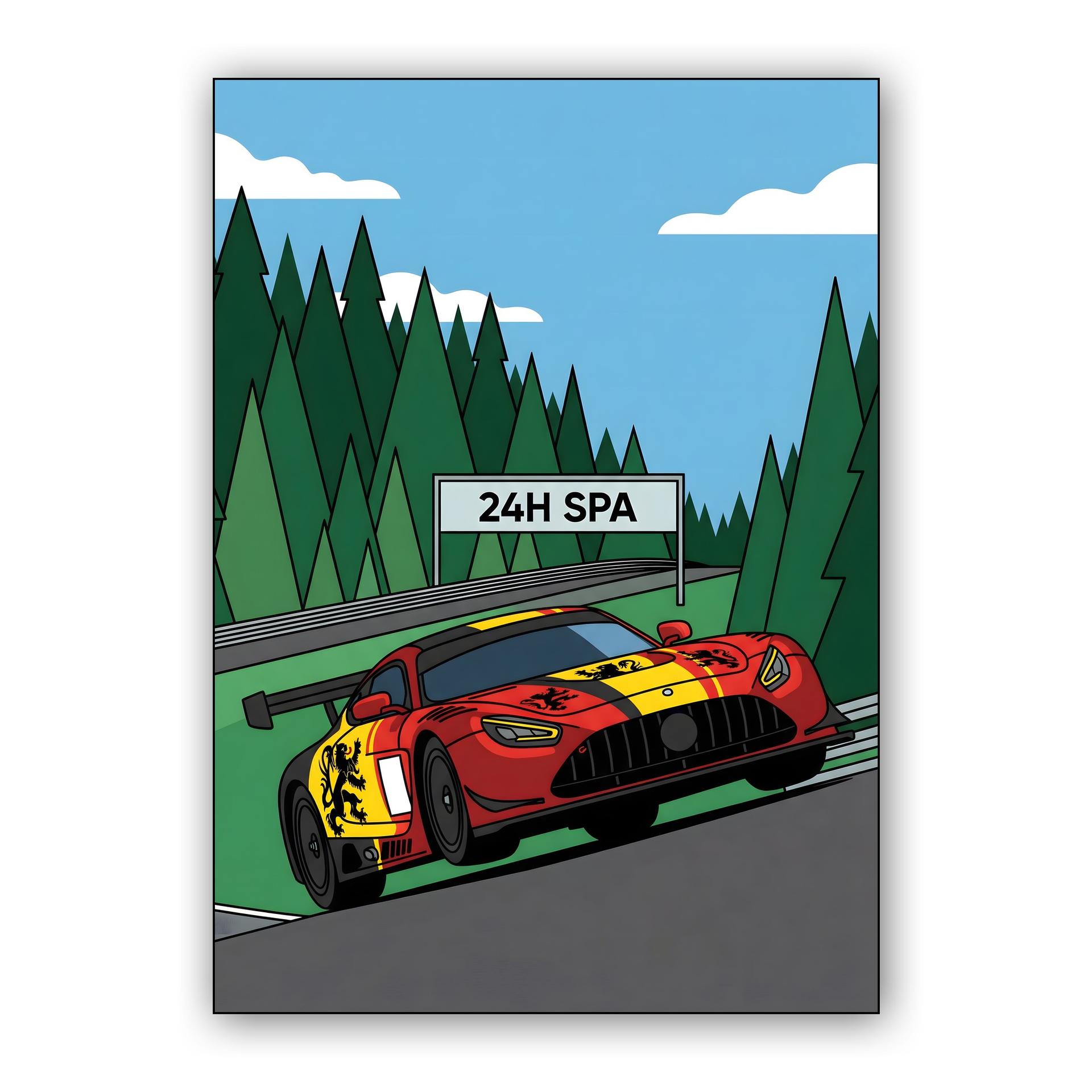 Spa 24h Legend: Mercedes-AMG GT3 Ardennes Climb