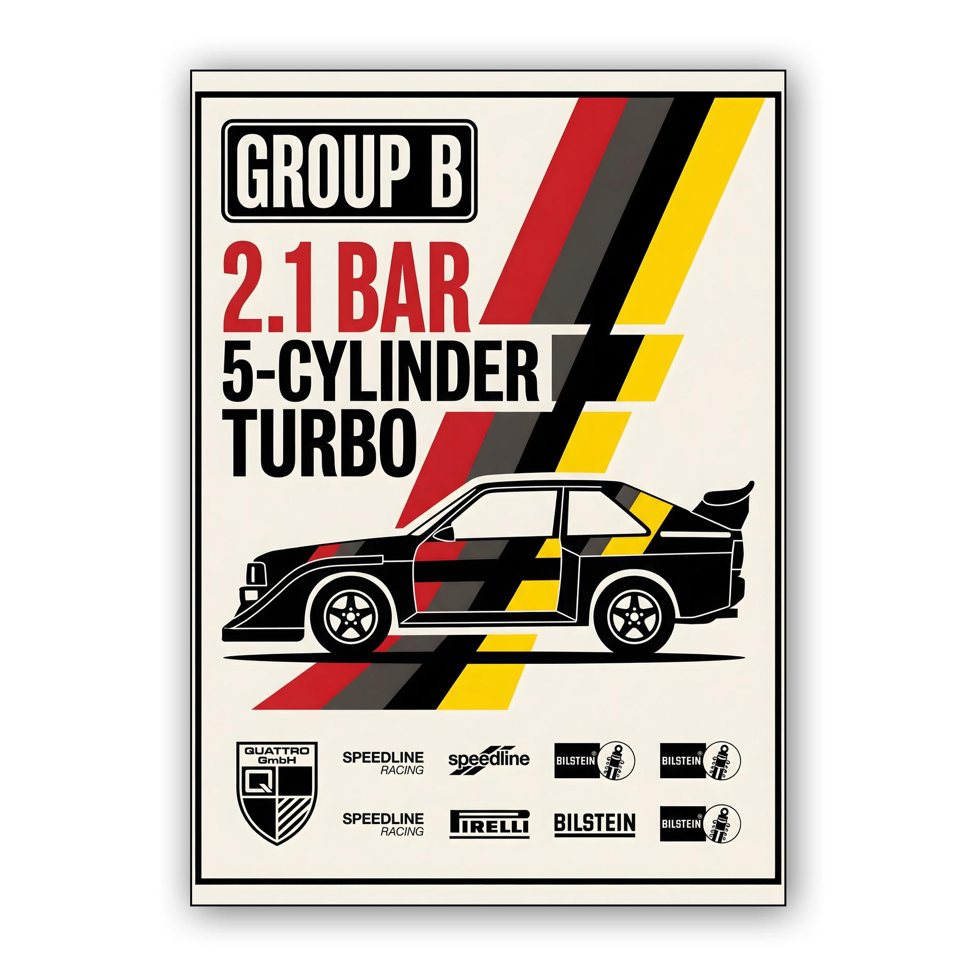 Audi Sport Quattro S1: Group B Legend Graphic