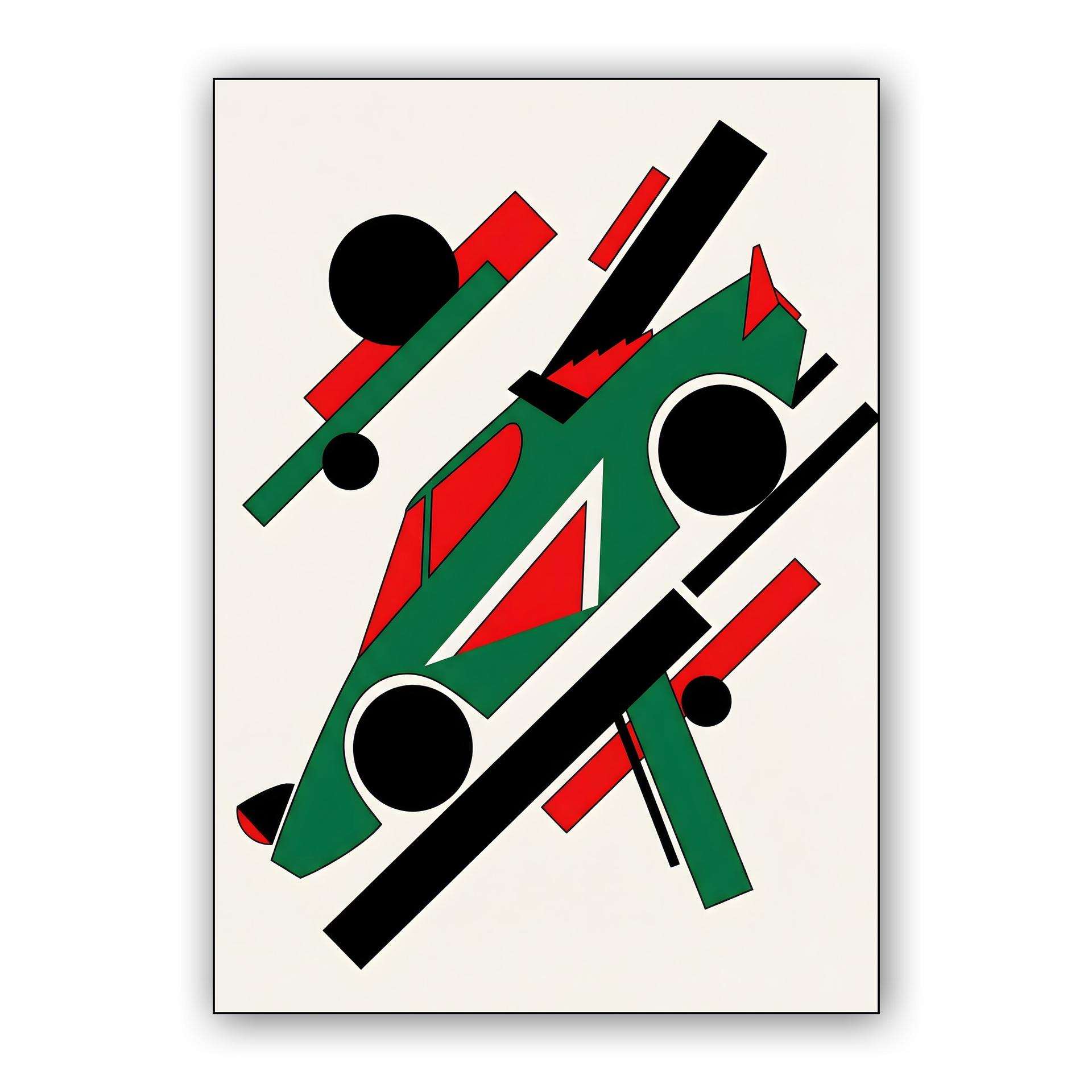 Lancia Stratos: Constructivist Rally Geometry