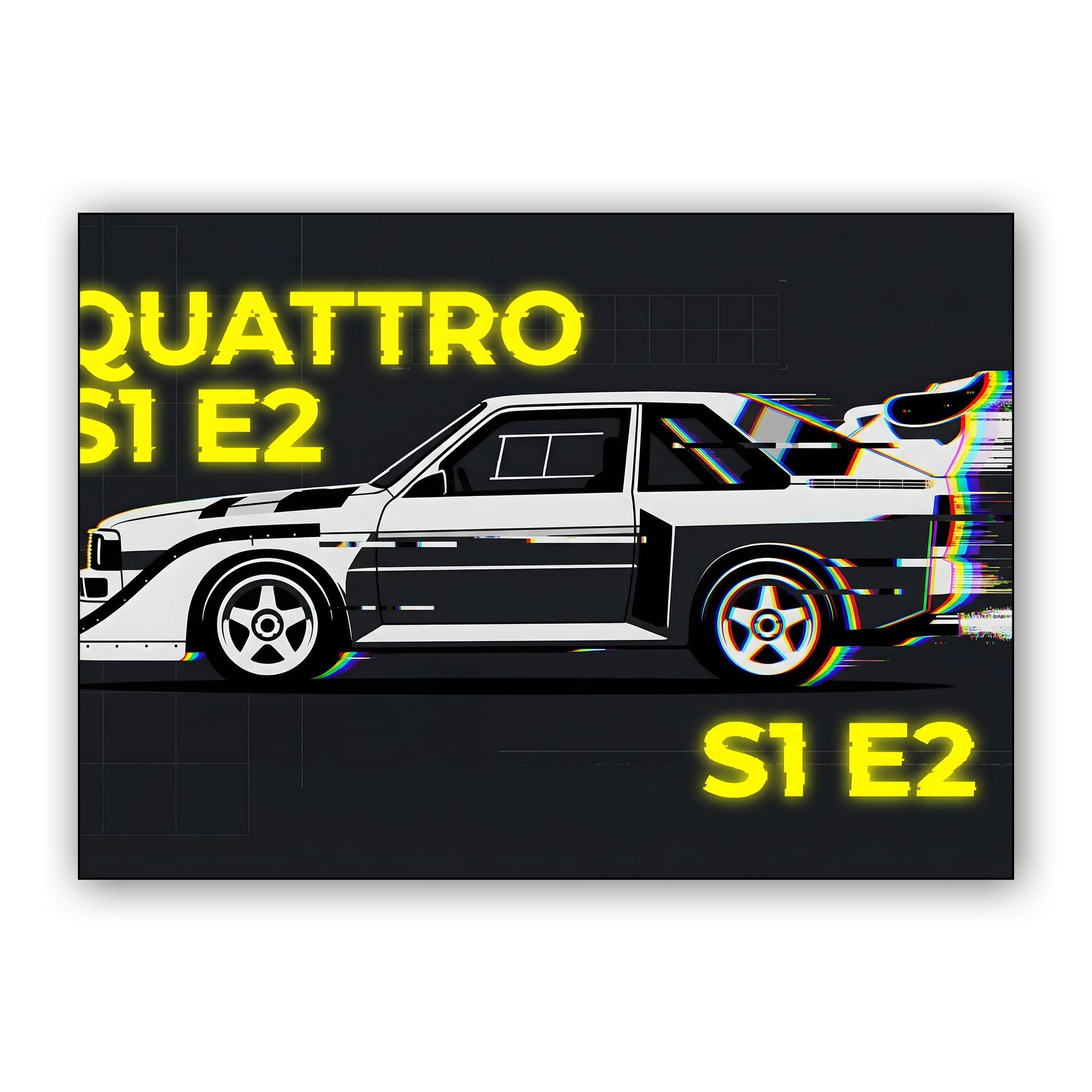 Audi Quattro S1 E2: Glitch Pulse Group B Legend