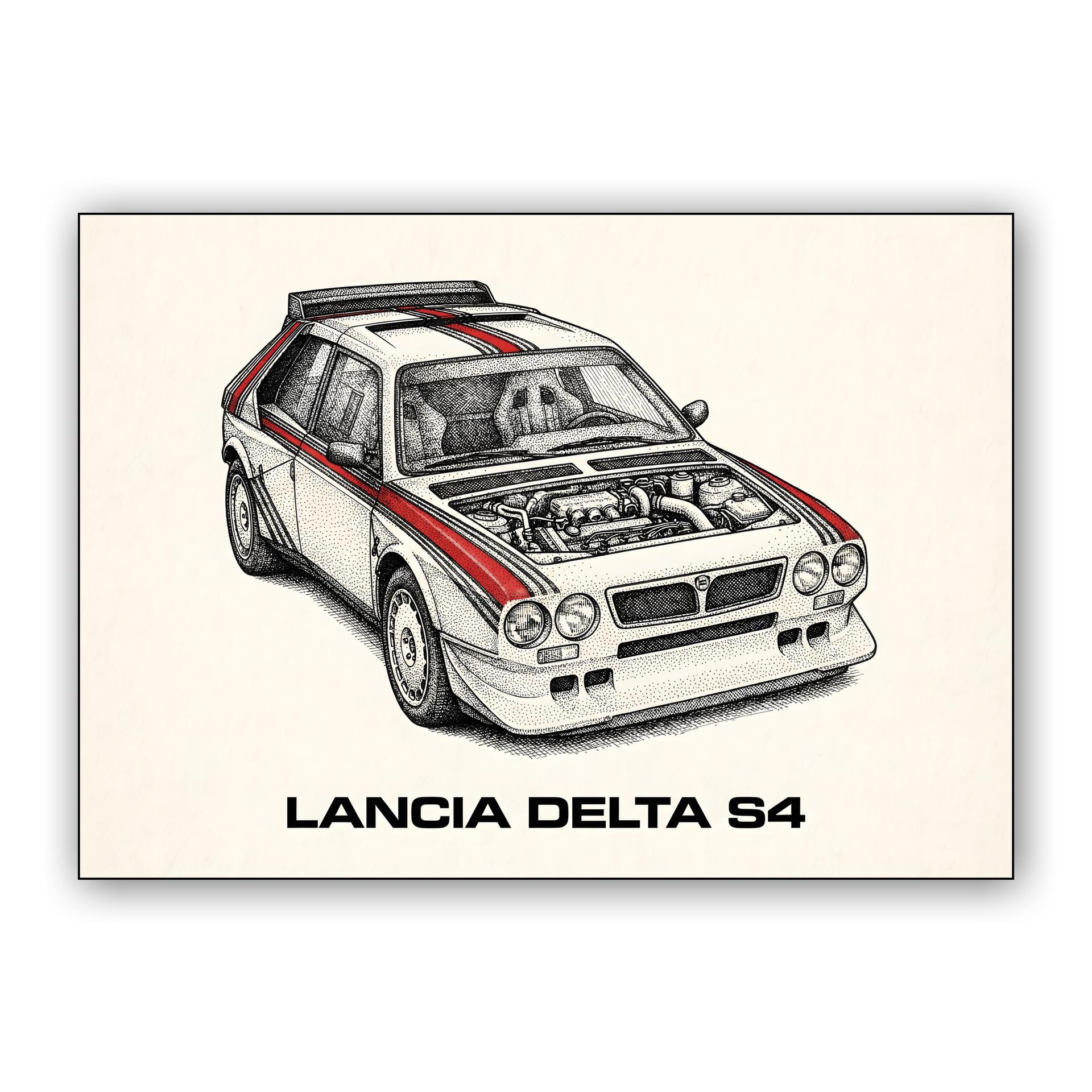 Lancia Delta S4: Mechanical Soul of Group B Rally