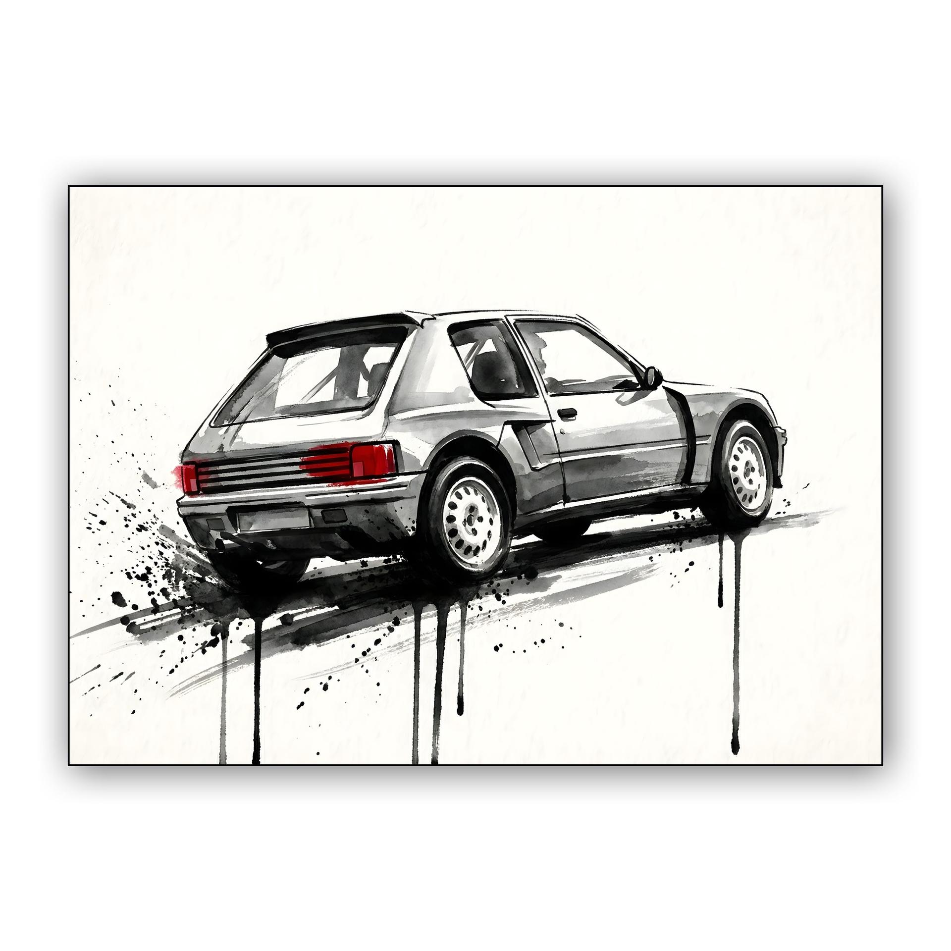 Peugeot 205 T16: Ink Flow Heritage