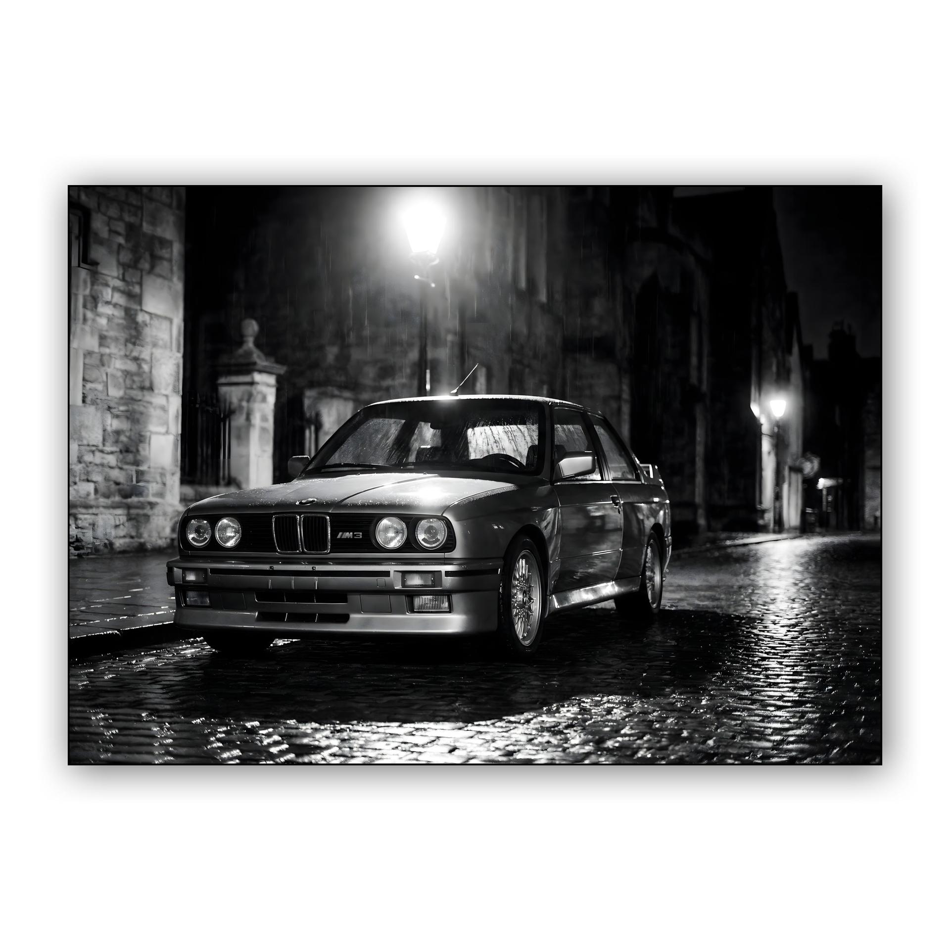 BMW E30 M3 Film Noir Night Drive