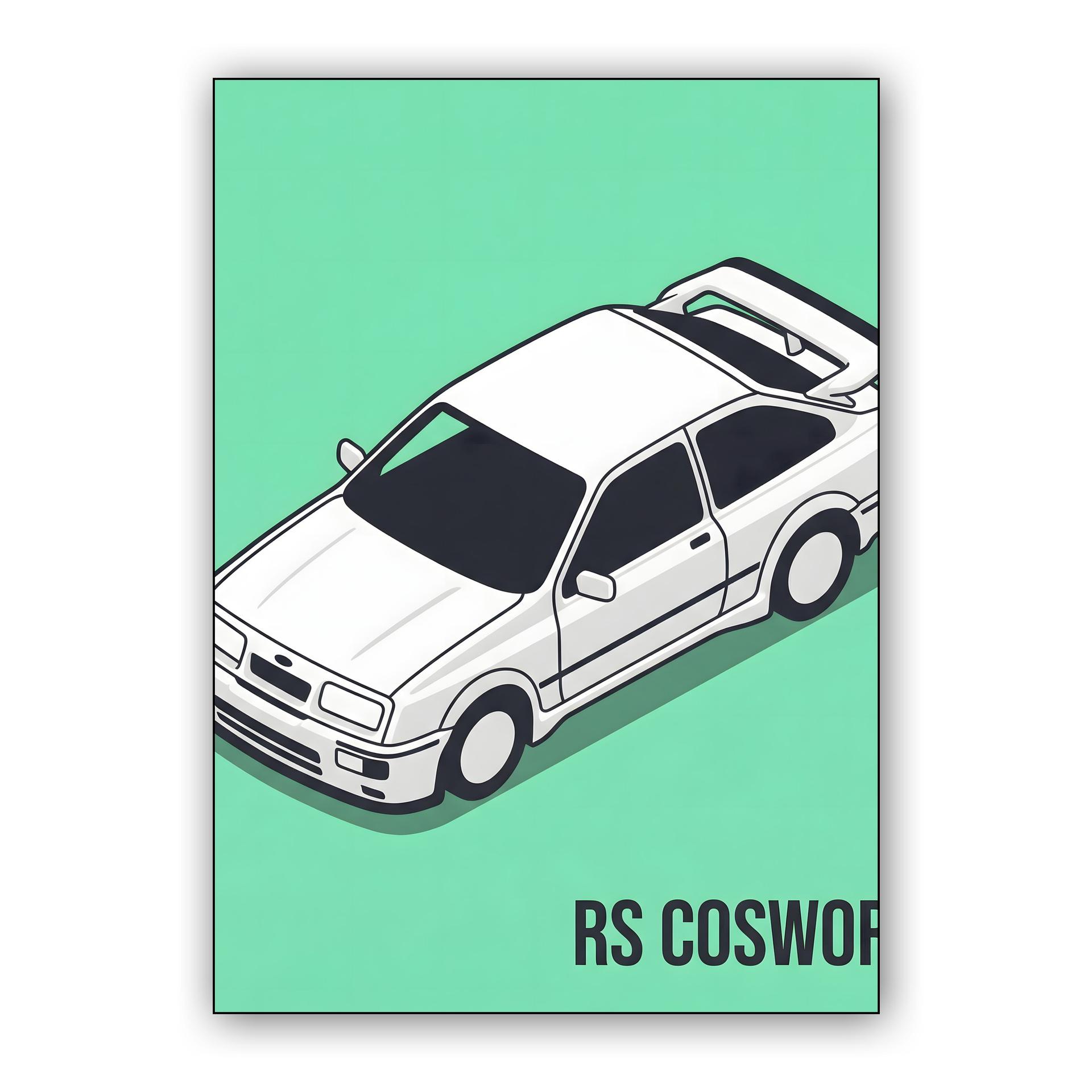 Ford Sierra RS Cosworth Isometric Mint