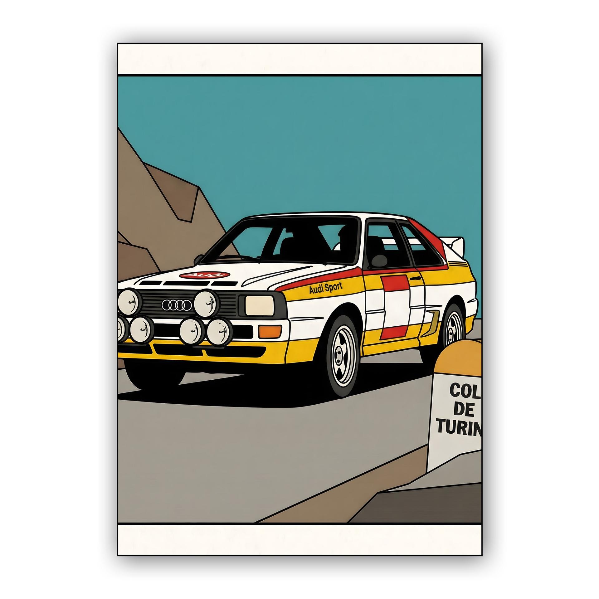 Audi Sport Quattro at Col de Turini