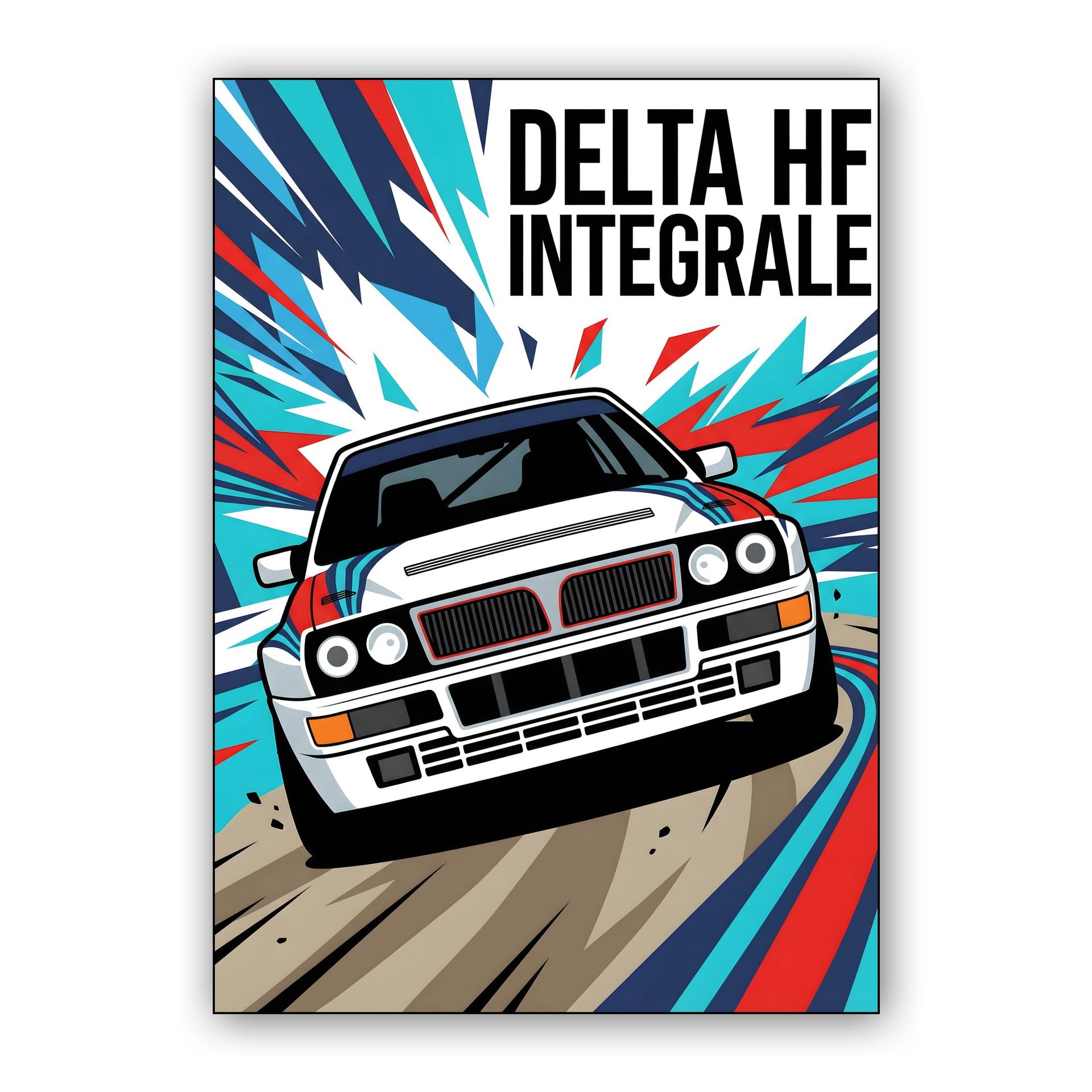 Lancia Delta HF Integrale Martini Racing Graphic