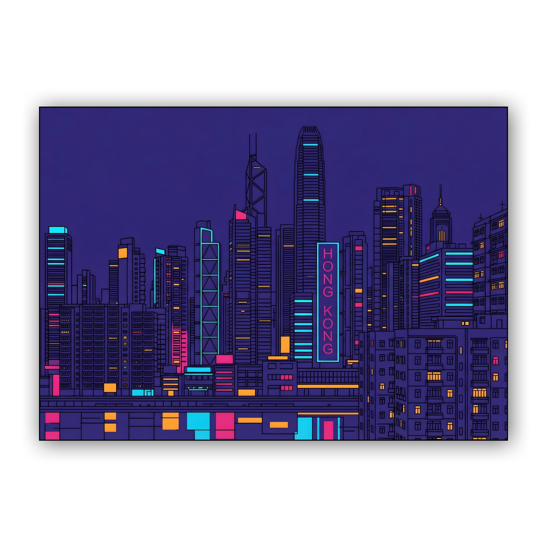 Neon Skyline: Hong Kong City Pop