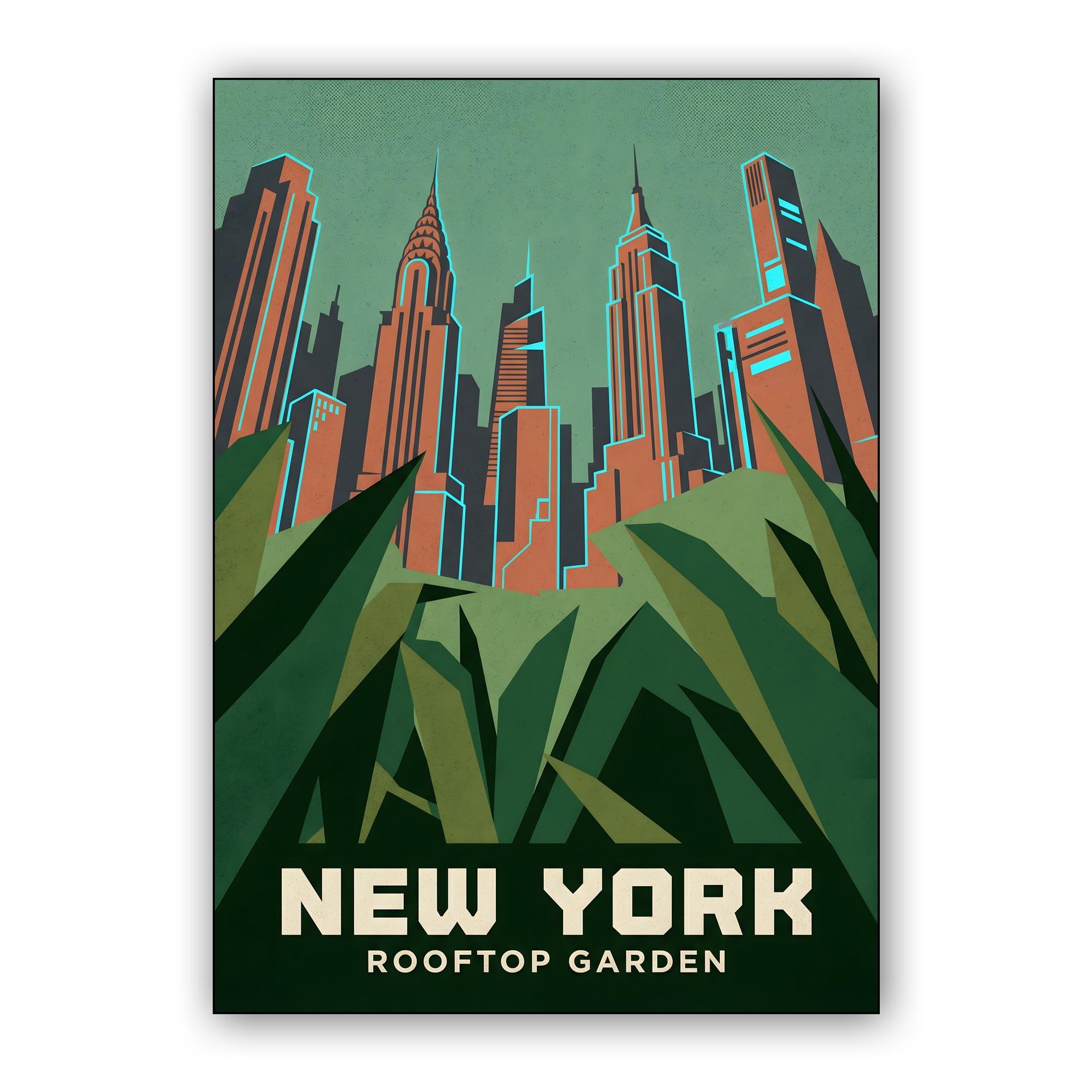 New York: Rooftop Garden