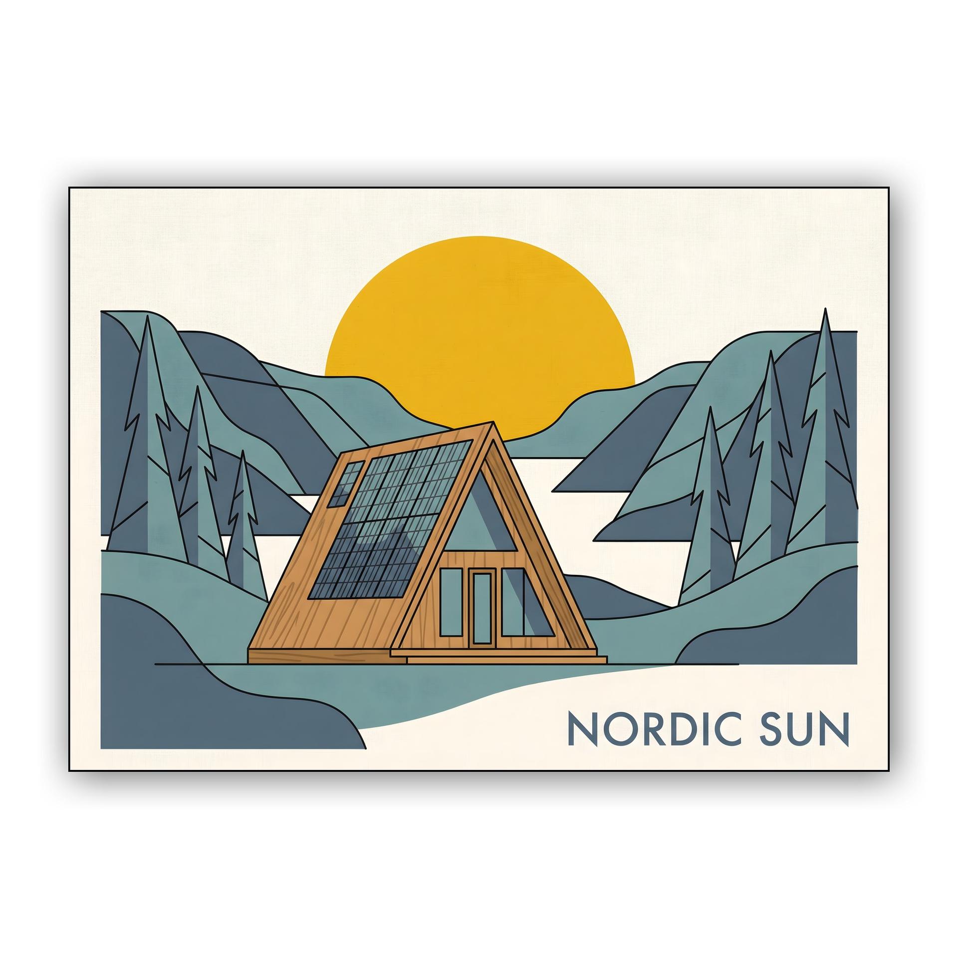 Nordic Sun: The A-Frame Retreat