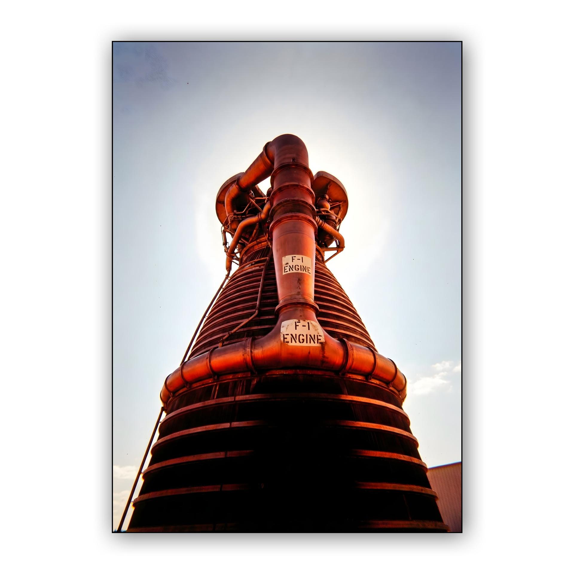 Saturn V F-1 Rocket Engine Photography