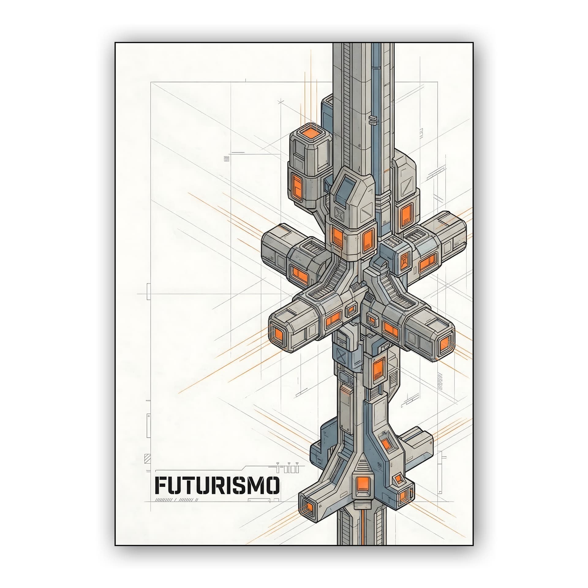 Futurismo: Isometric Megastructure