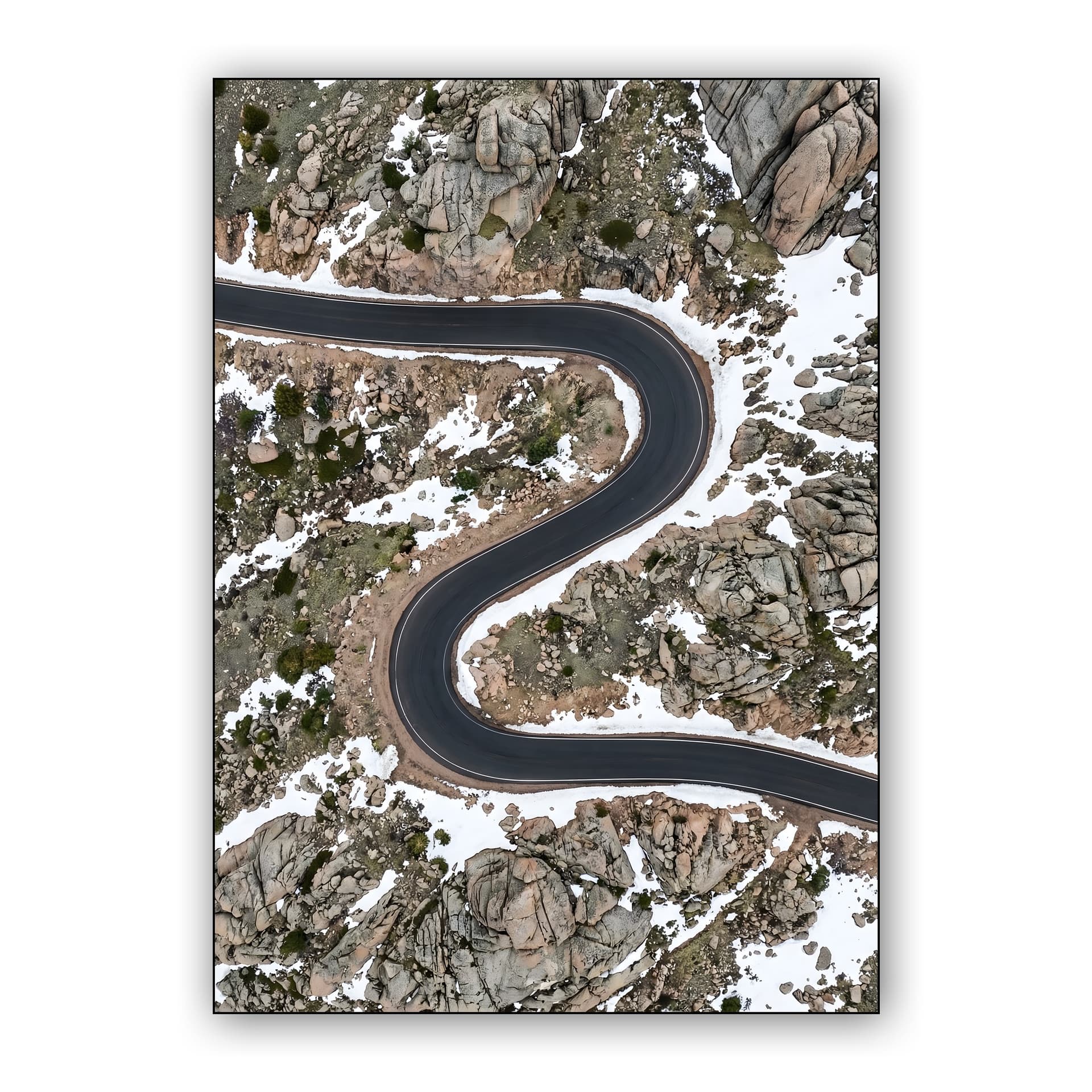 Winding Ascent: Pikes Peak Aerial Mountain Road