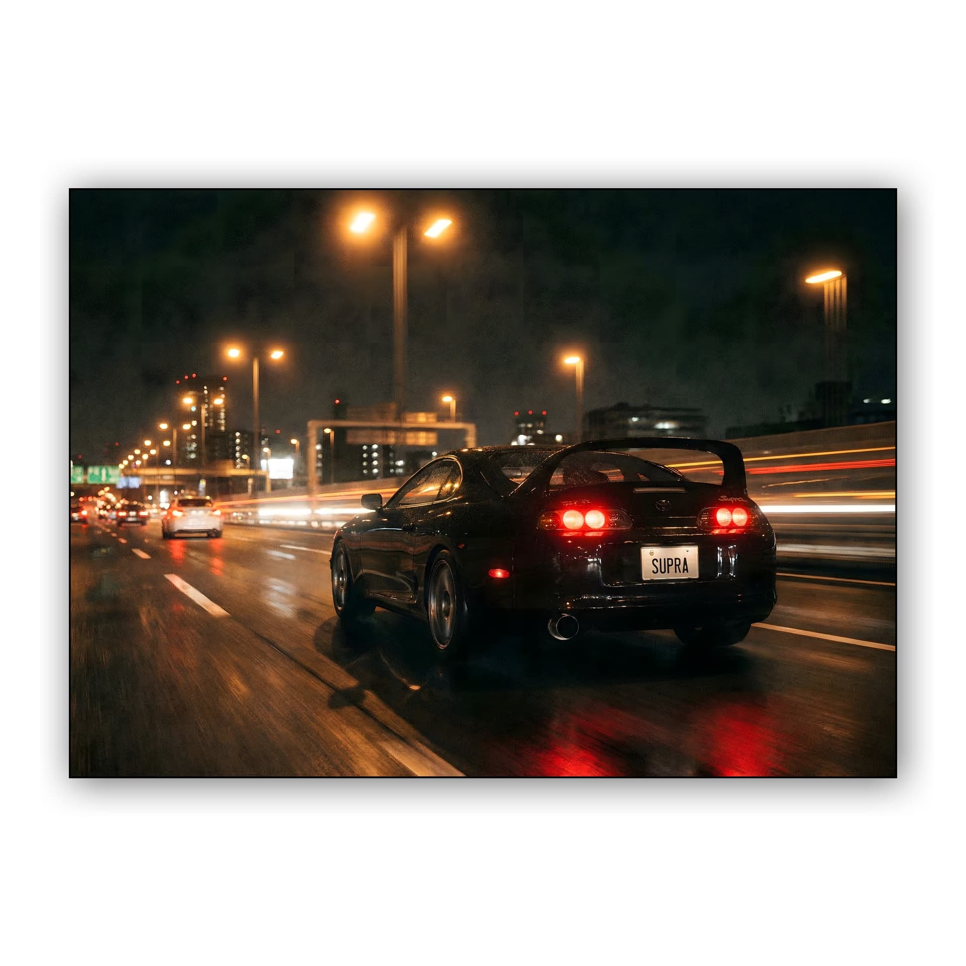 Midnight Legend: Toyota Supra A80 Shuto Run