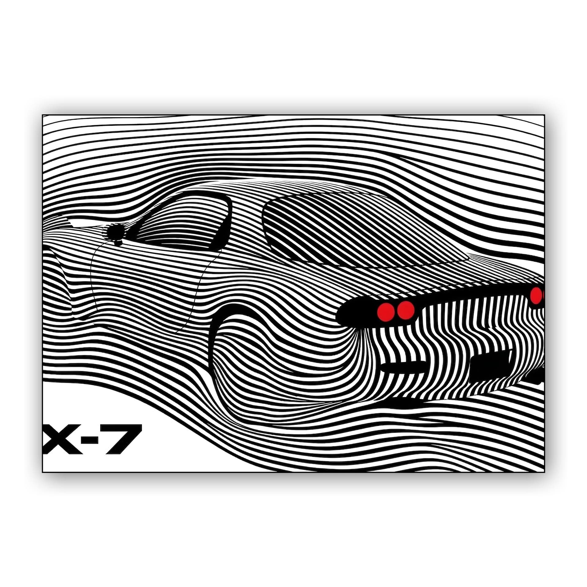 Mazda RX-7 FD: Topographic Speed