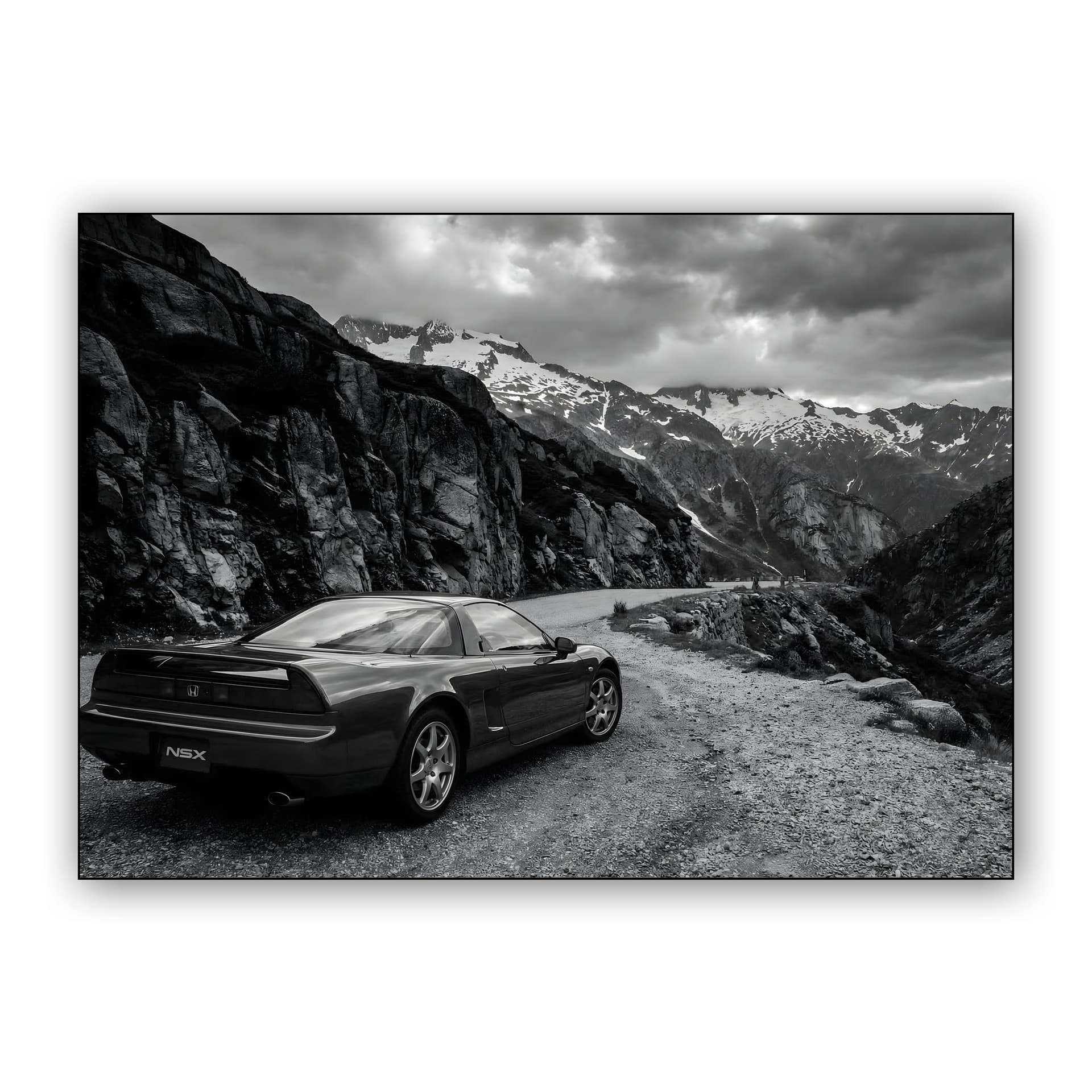 Summit Solitude: Honda NSX in the Alps