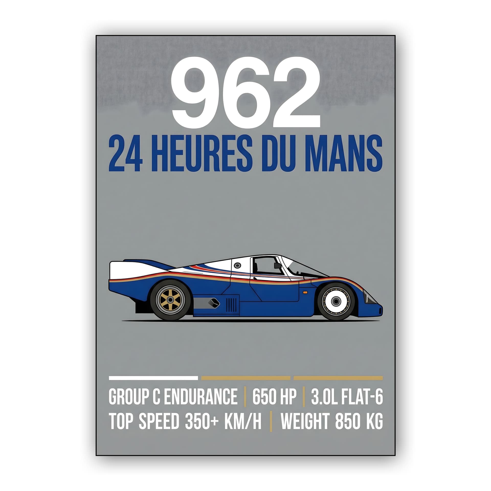 Porsche 962: 24 Heures du Mans Endurance Legend