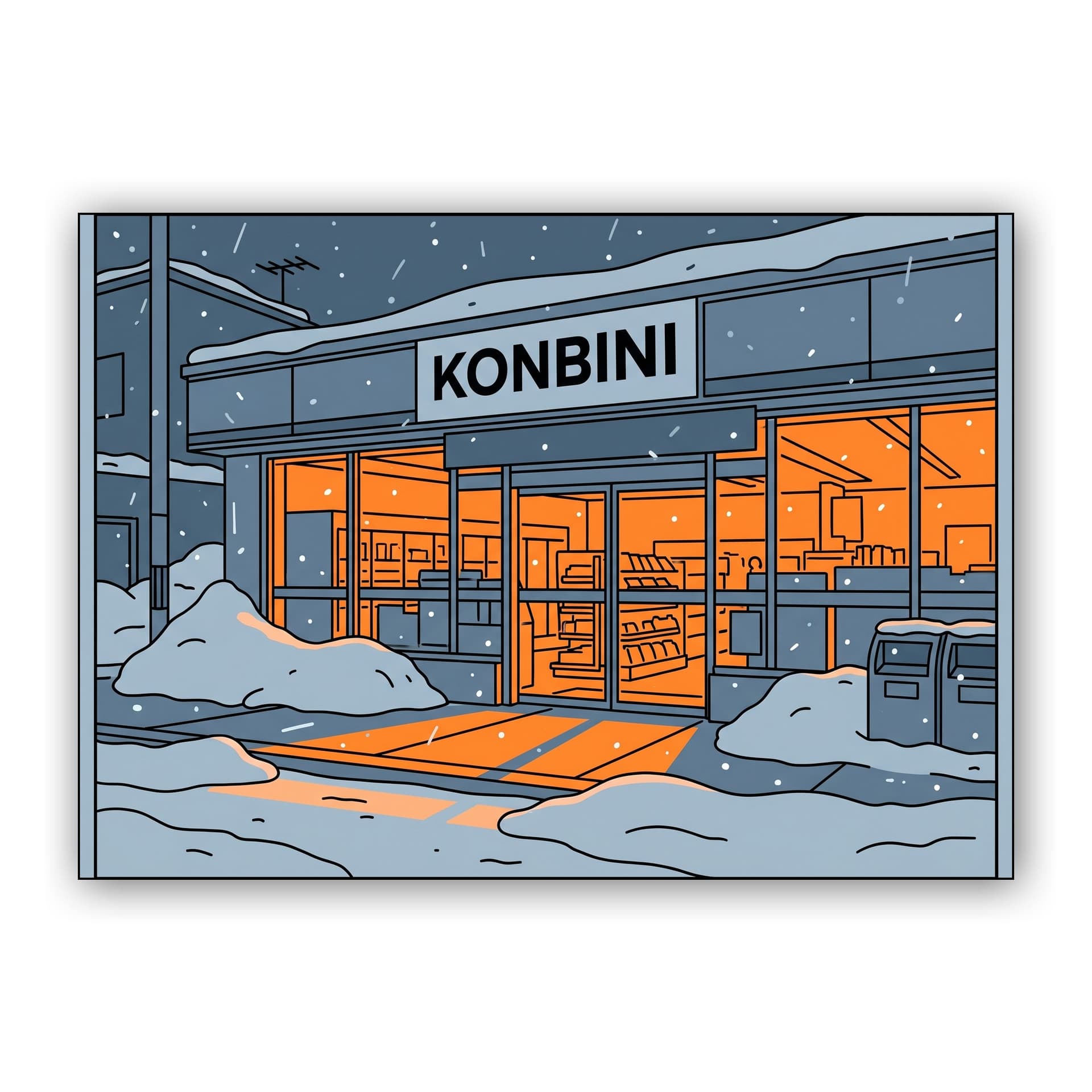 Snowbound Konbini Glow