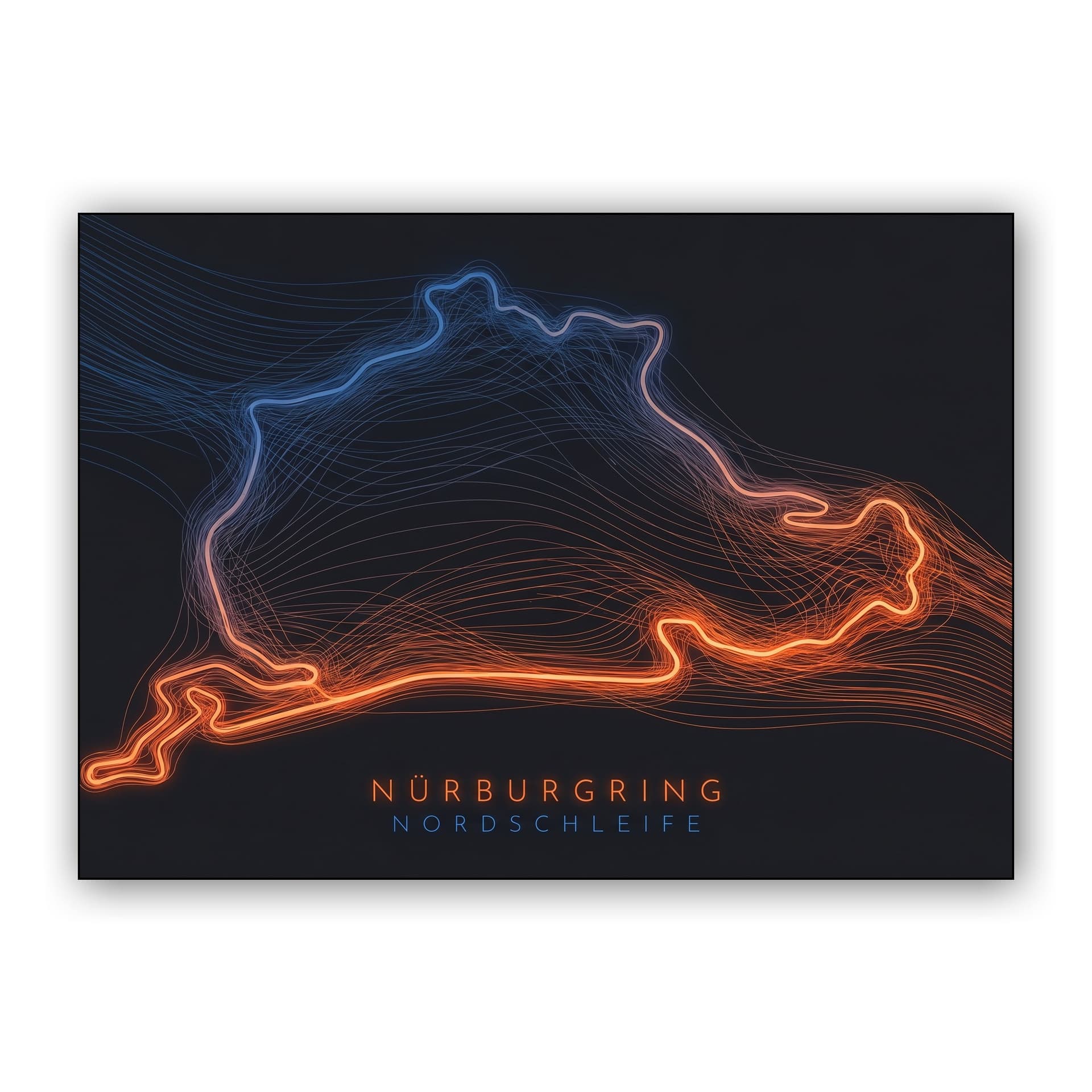 Nordschleife Velocity: Generative Light Trails