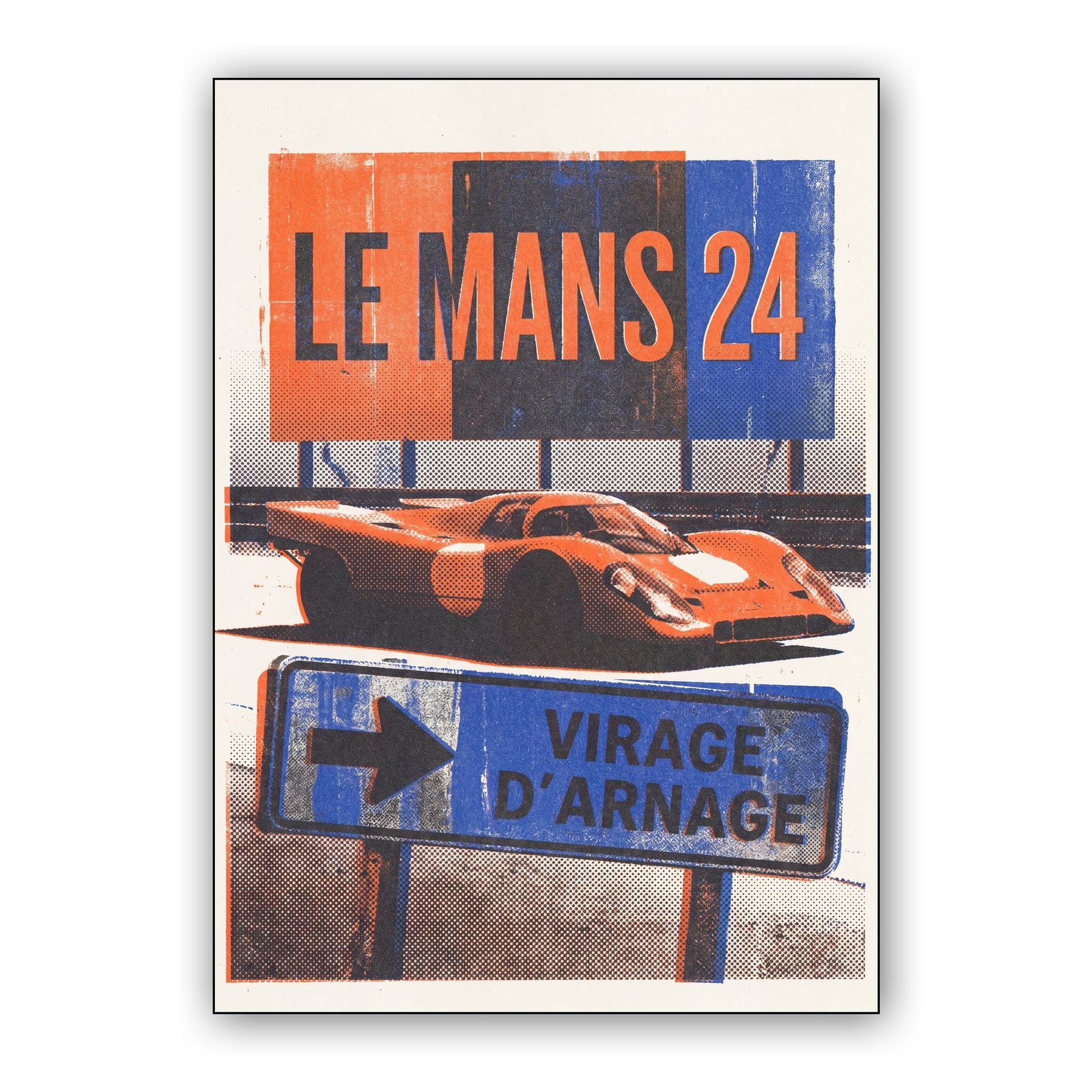Le Mans 24h: Virage d'Arnage Porsche 917