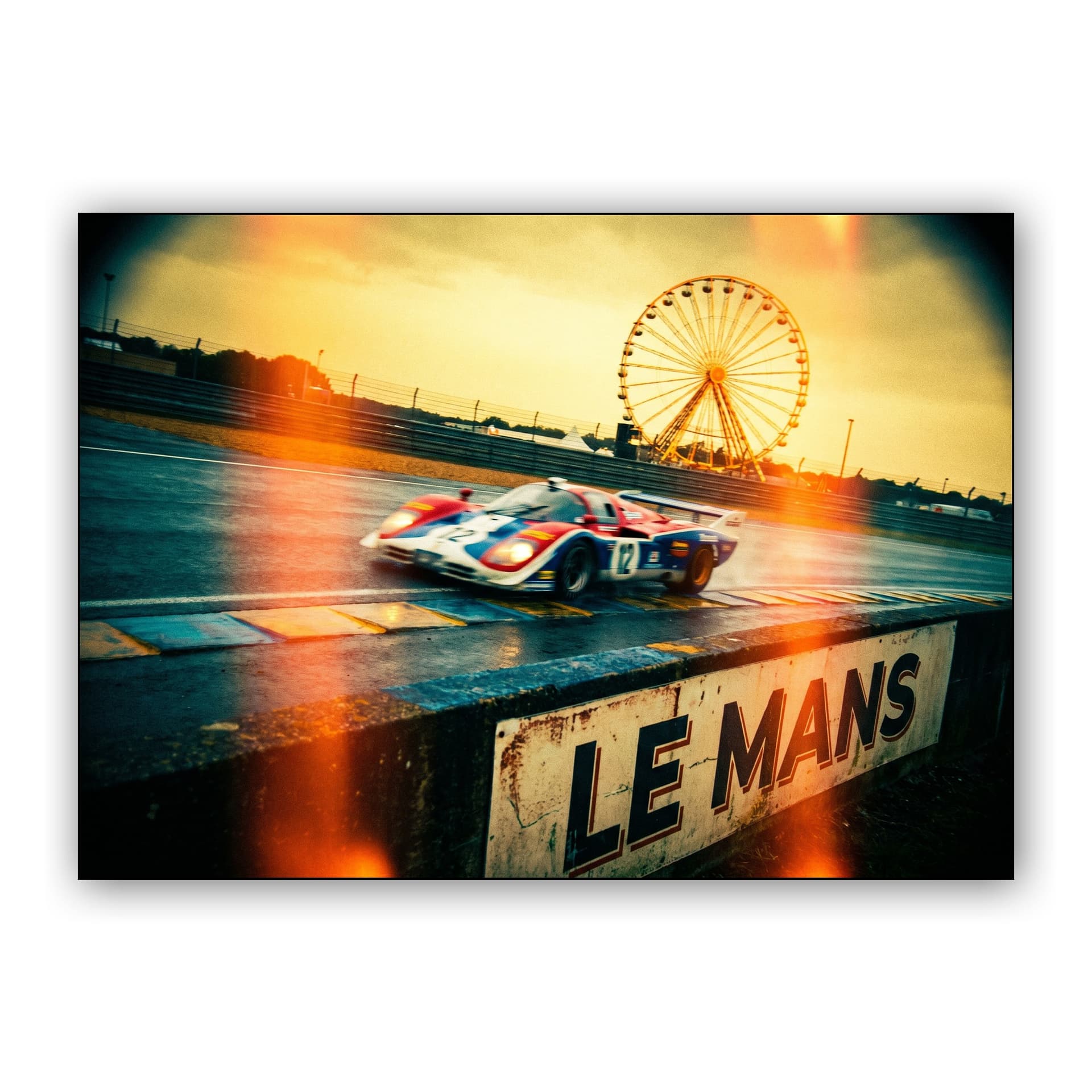 Golden Hour at Le Mans: Porsche 917 Pursuit