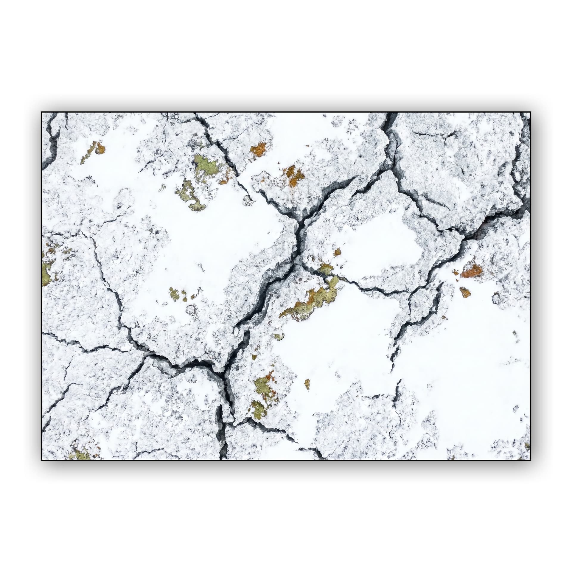 Cracked Glacial Mosaic