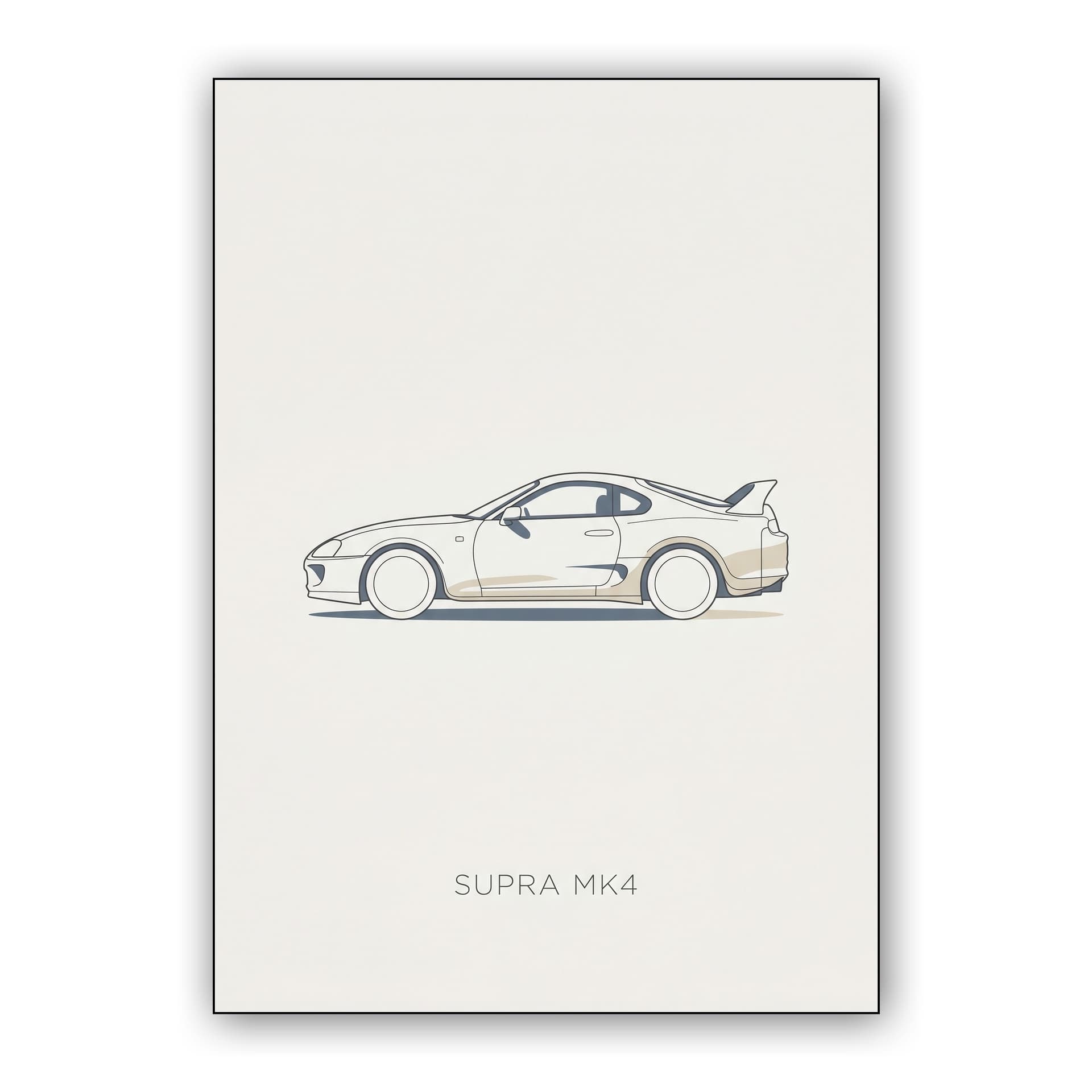 Supra MK4 Minimalist Profile