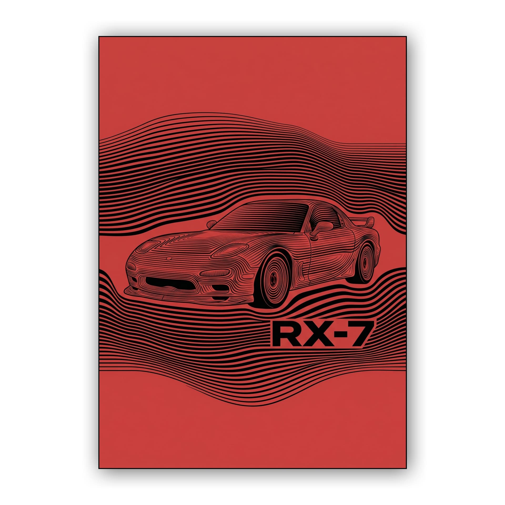 RX-7 Aerodynamic Flow