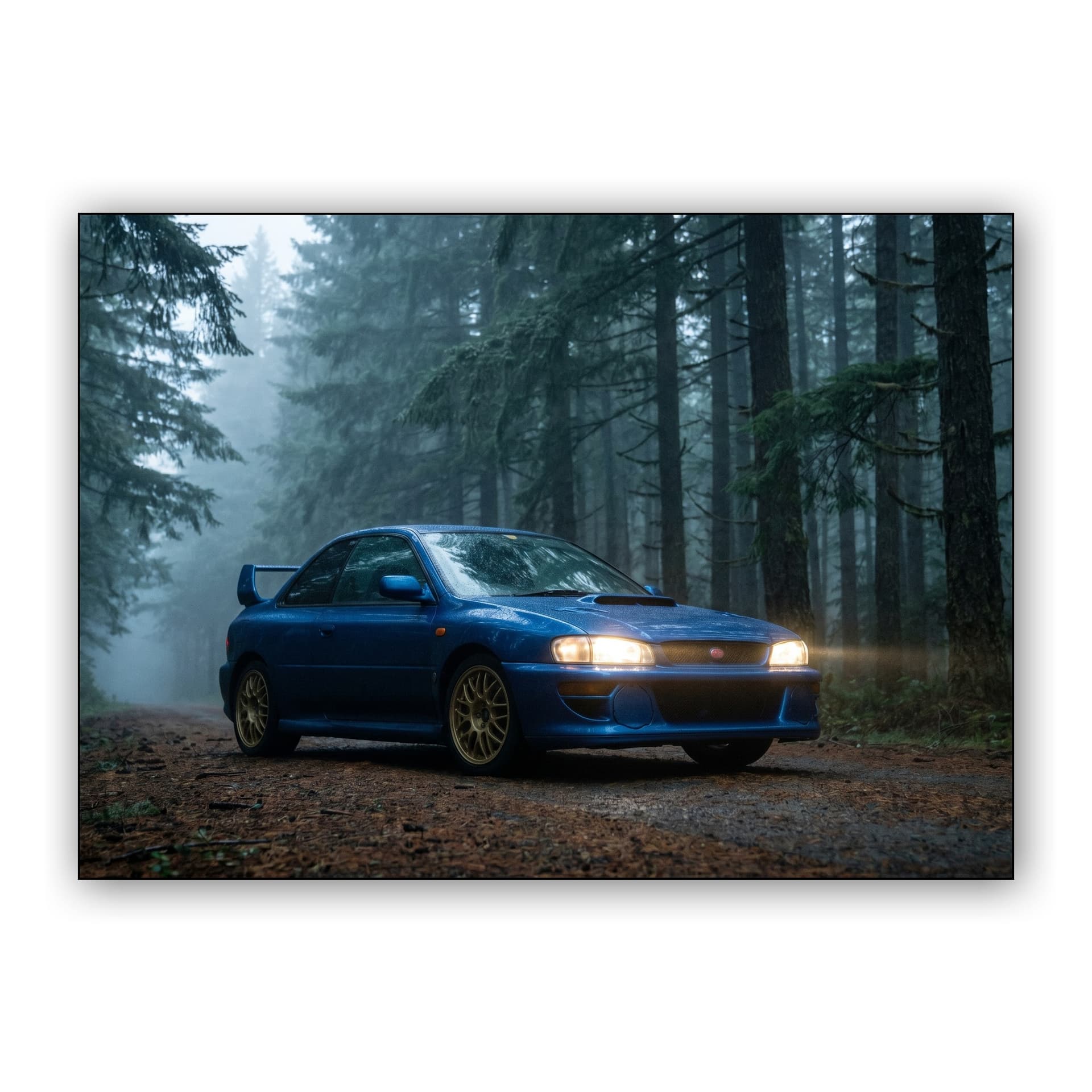Subaru 22B STi Misty Forest Sentinel
