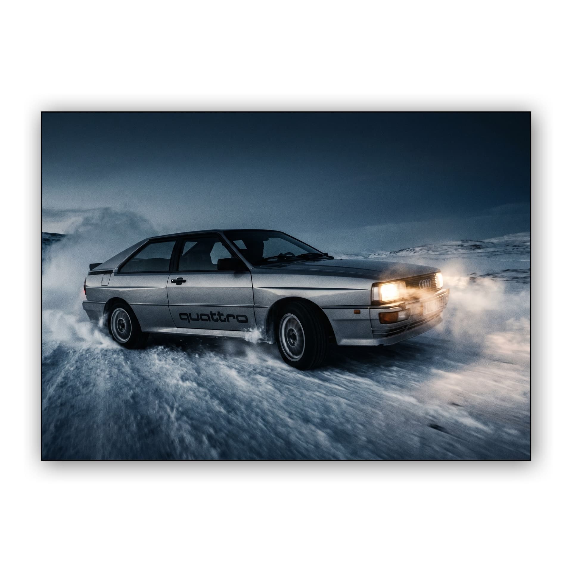 Audi Quattro: Winter Drifting Legend