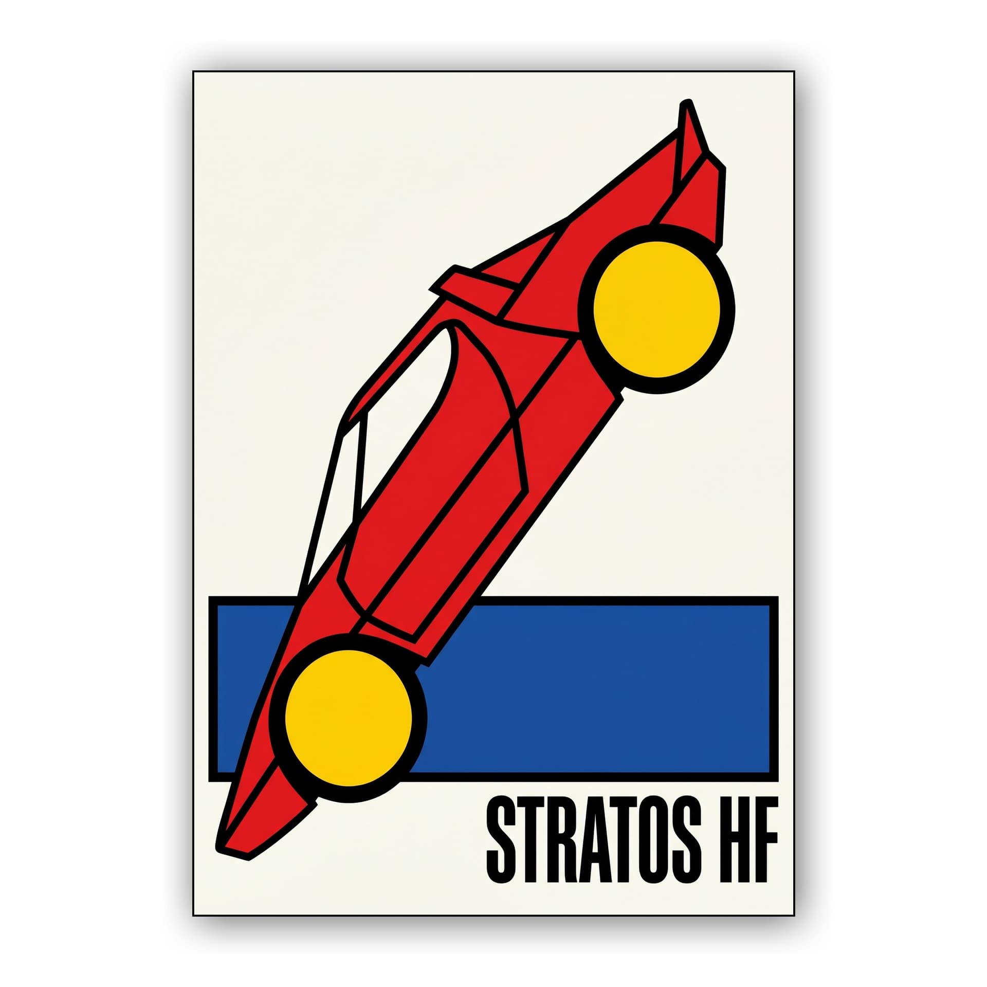 Lancia Stratos HF De Stijl Tribute