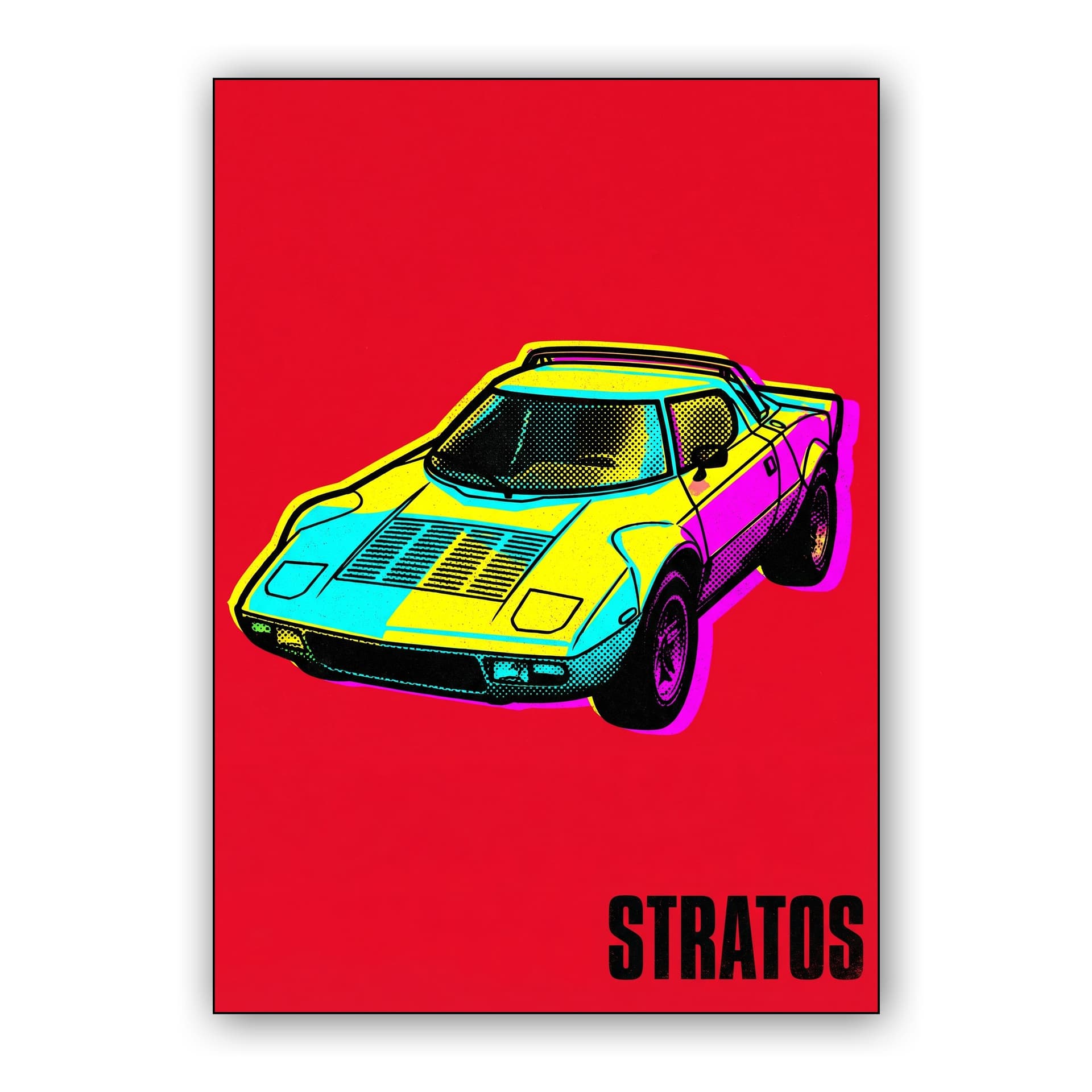 Lancia Stratos Pop Art Masterpiece