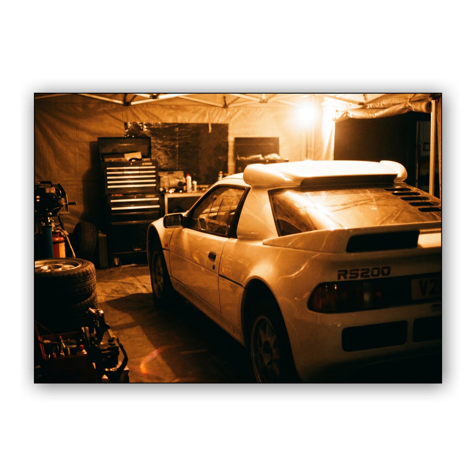Ford RS200: Midnight Garage Prep