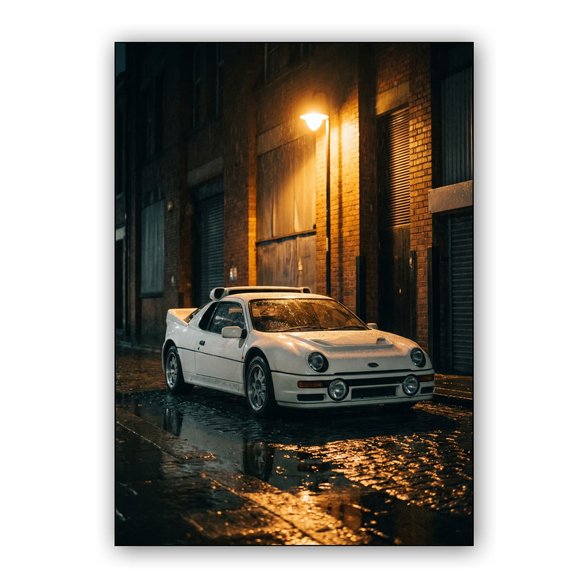 Rainy Night Alley: Ford RS200