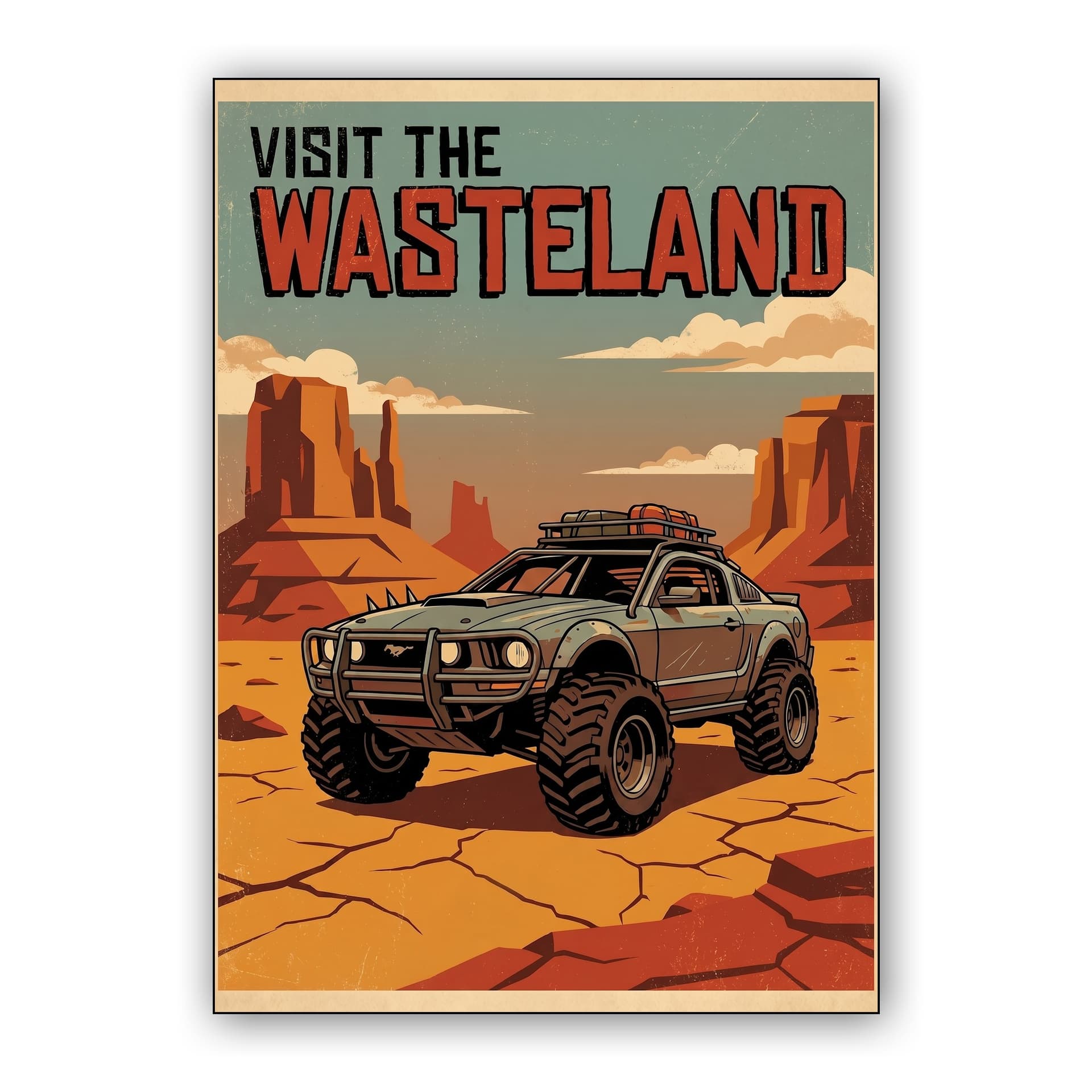 Visit the Wasteland: Off-Road Ford Mustang
