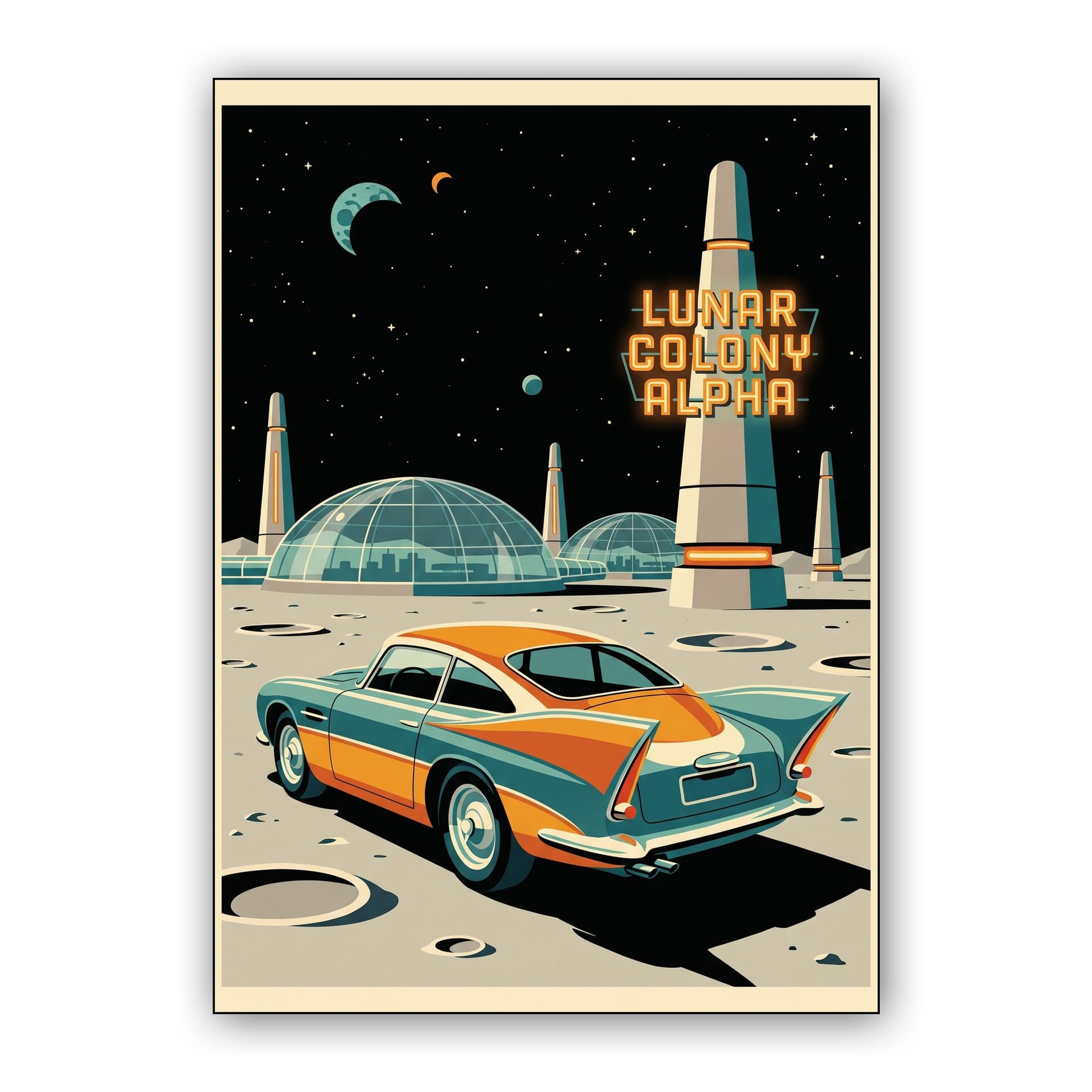 Lunar Colony Alpha: Classic Aston Martin