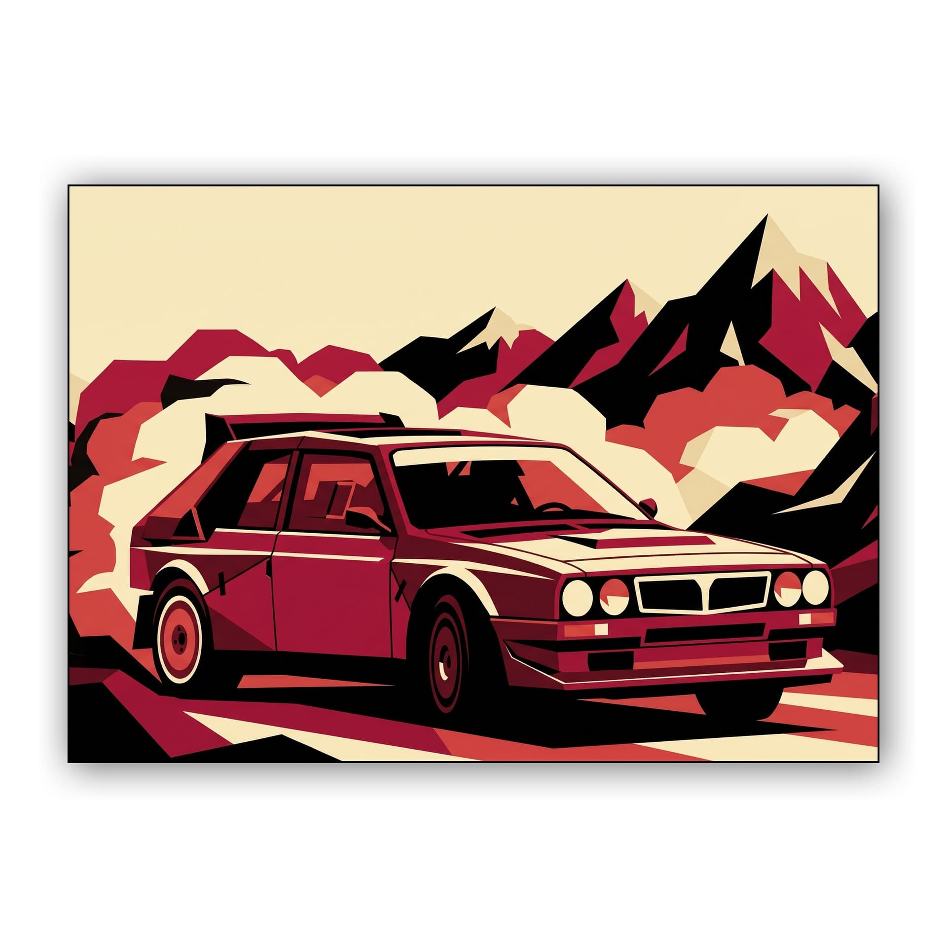 Red Fury - Lancia Delta S4 Mountain Rally